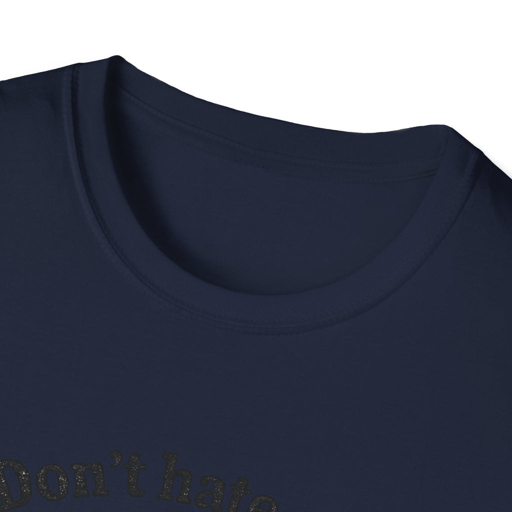 Beardaful T‑Shirt — "Don't hate me cuz I'm Beardaful" Funny Beard Lover Tee