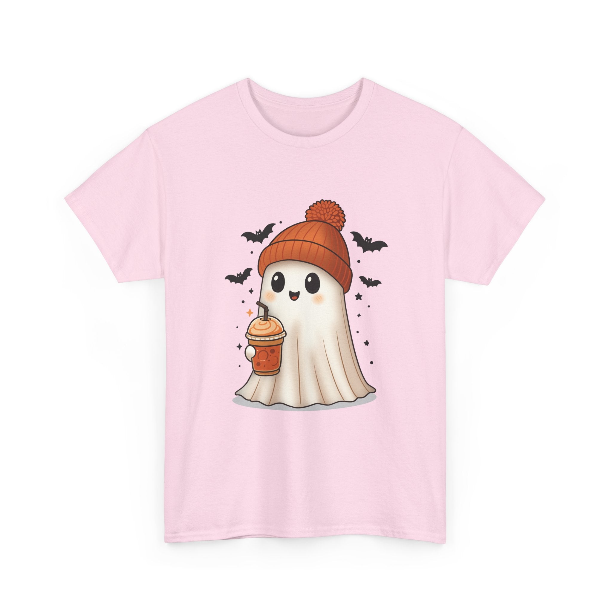 Pumpkin Spice GhostUnisex Heavy Cotton Tee