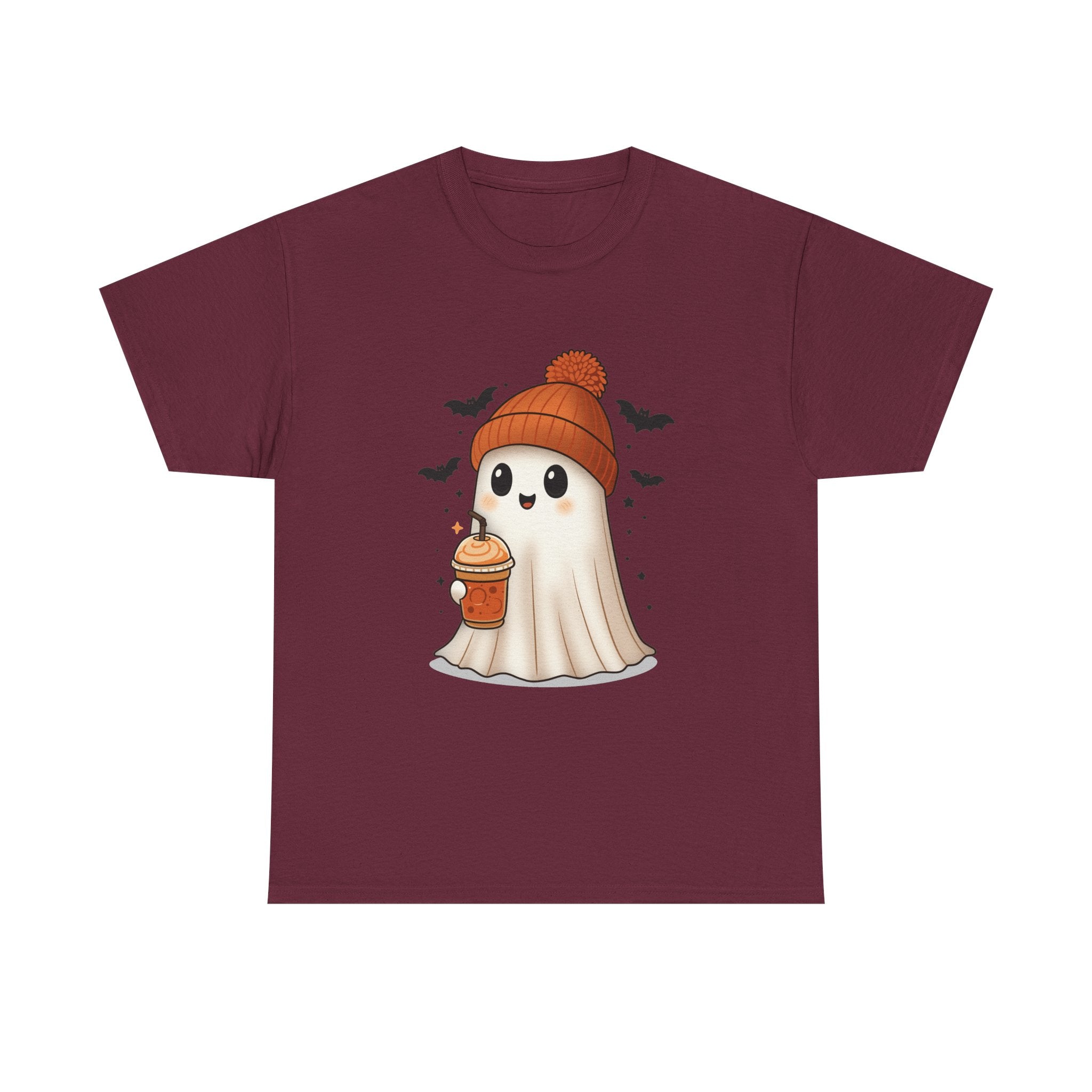 Pumpkin Spice GhostUnisex Heavy Cotton Tee