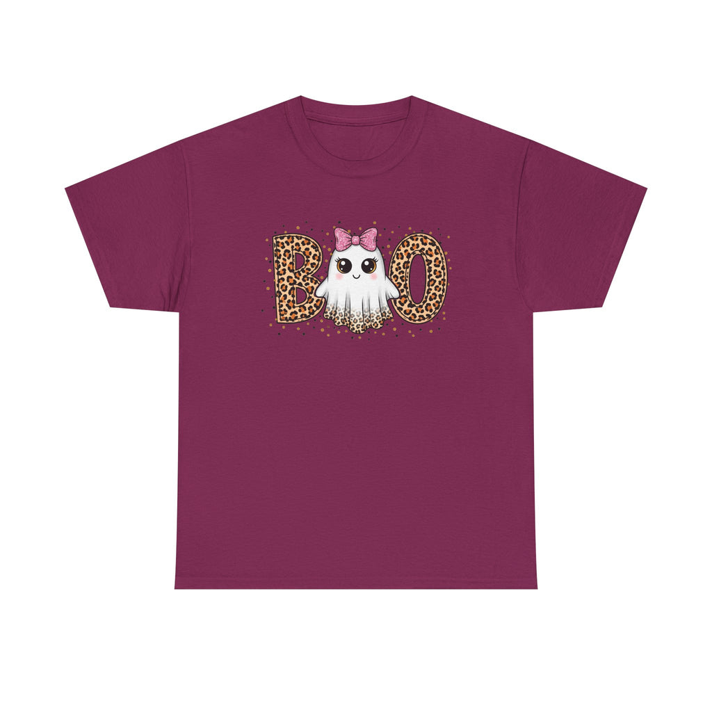 BOO -Cute Ghost Unisex Heavy Cotton Tee