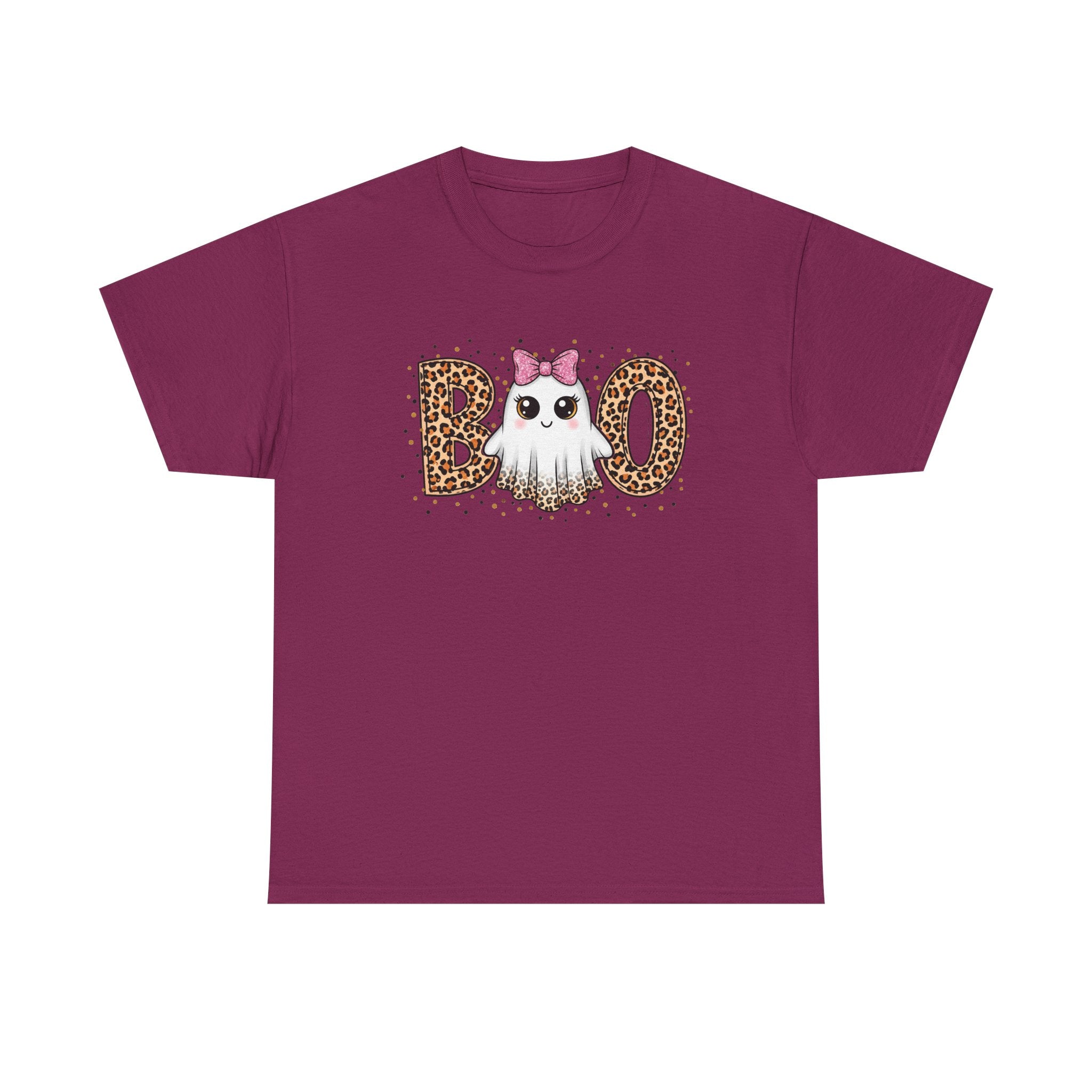 BOO -Cute Ghost Unisex Heavy Cotton Tee