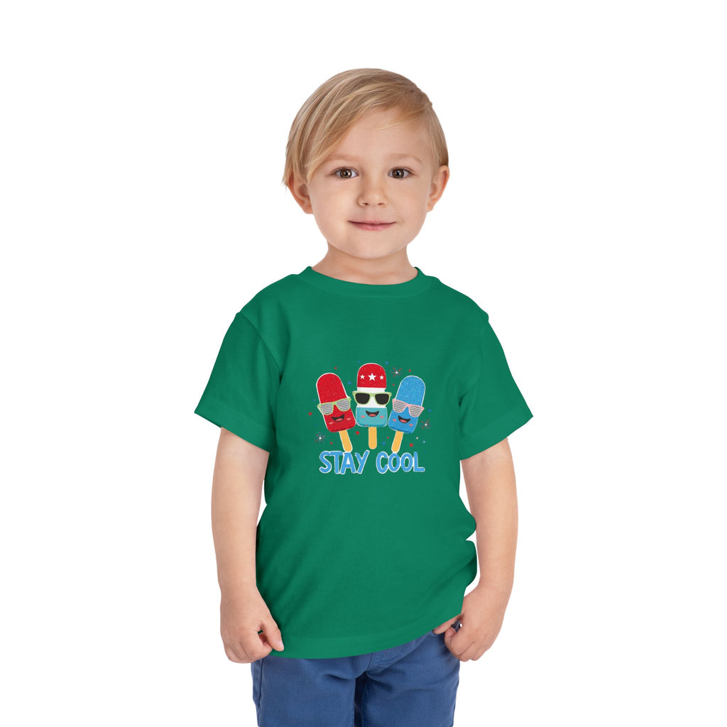 Stay Cool -Patriotic Toddler Tee