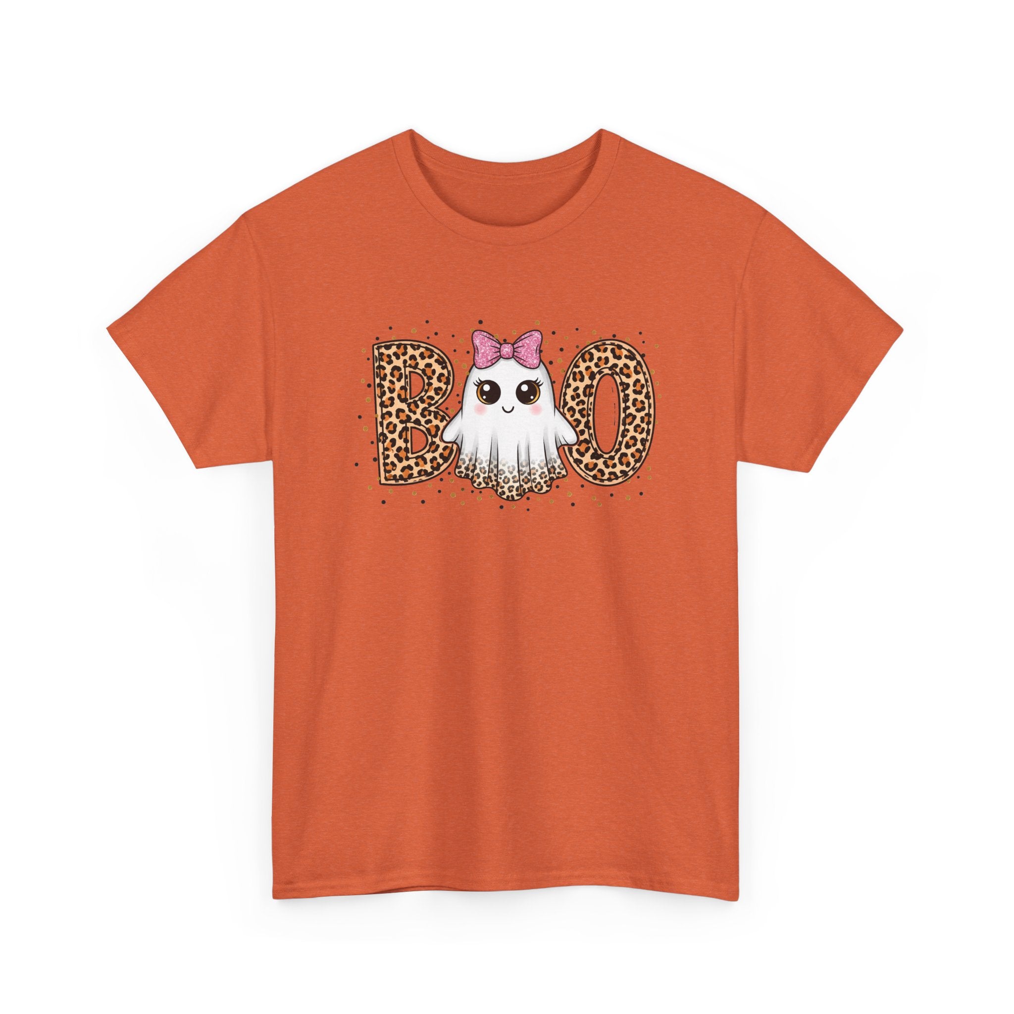 BOO -Cute Ghost Unisex Heavy Cotton Tee