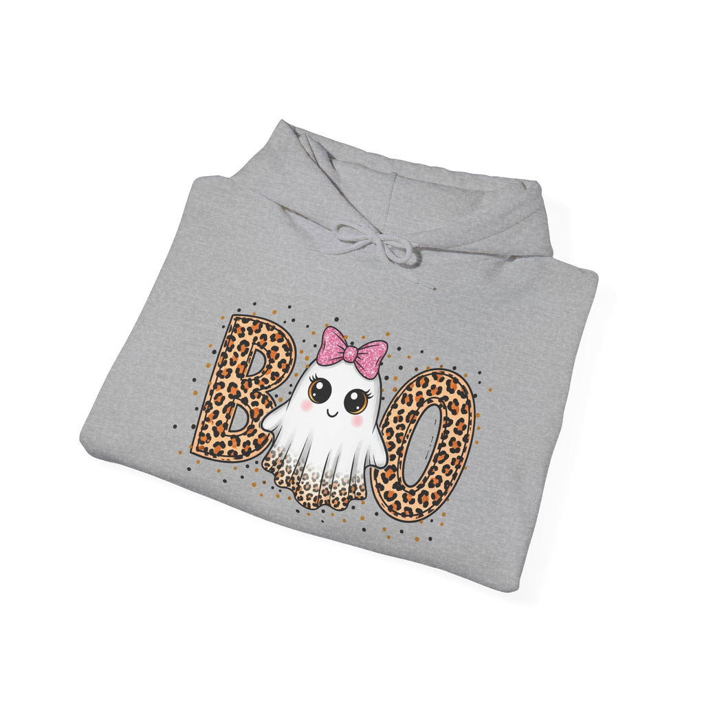 Boo ghost Unisex Heavy Blend™ Hooded Sweatshirt