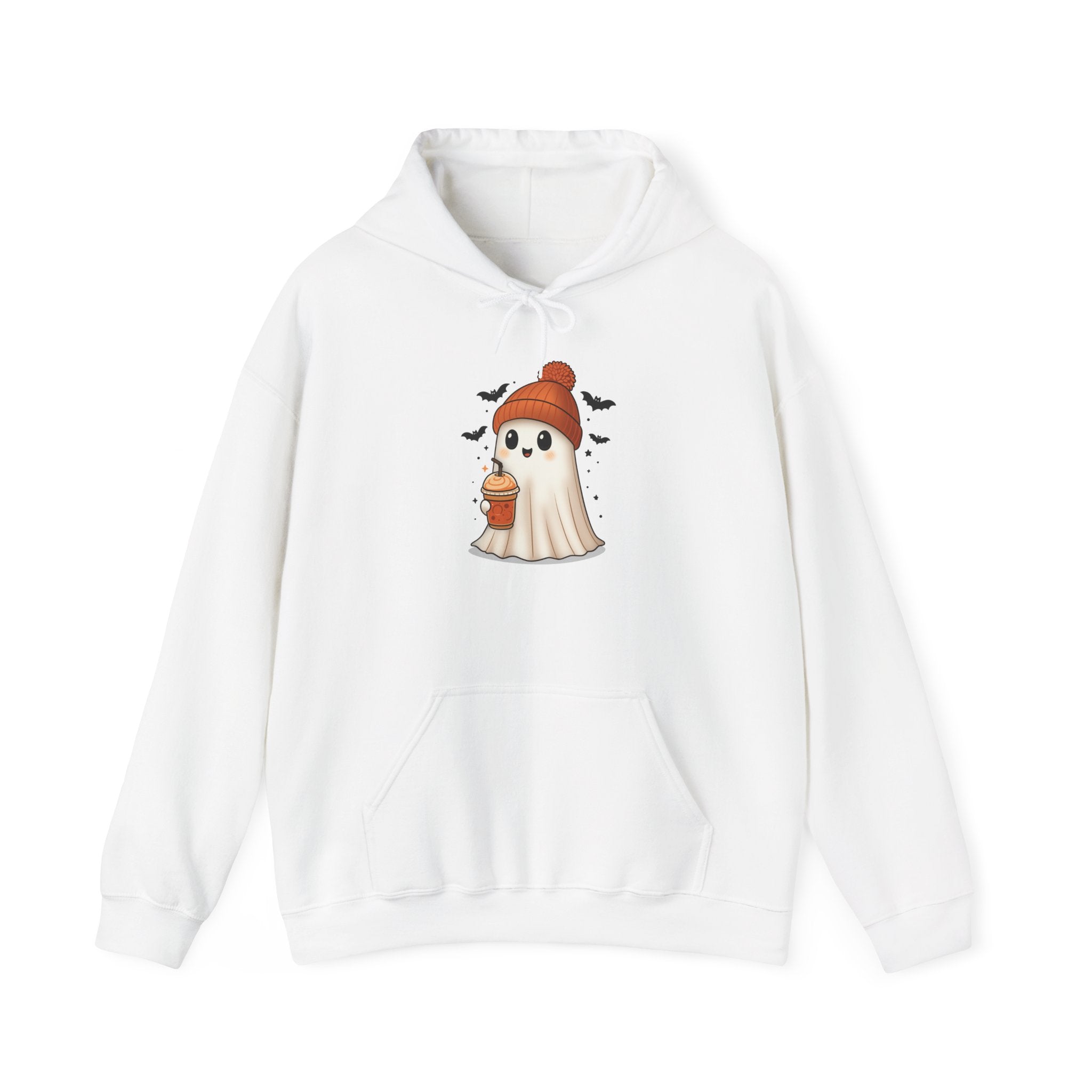 Cute Ghost Unisex Heavy Blend™ Hooded Sweatshirt