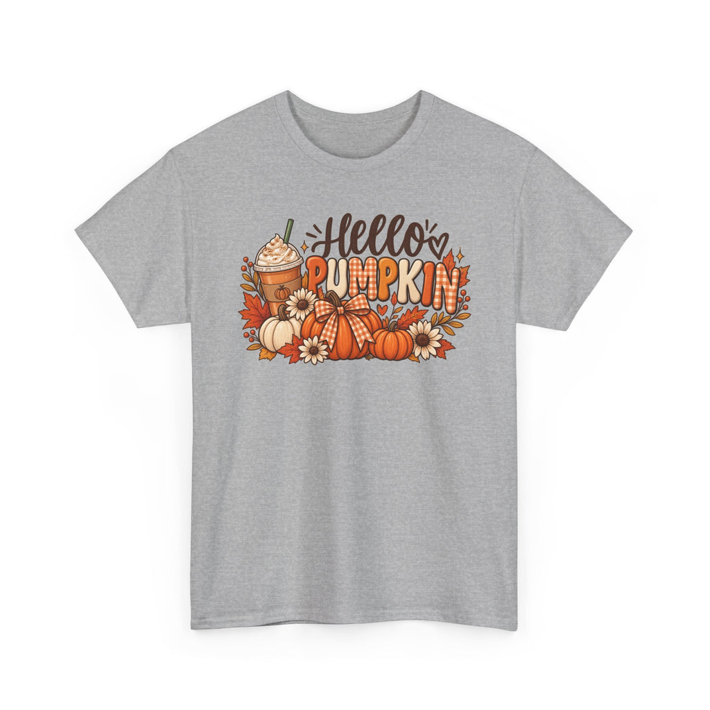 Hello Pumpkin Tee Unisex Heavy Cotton Tee