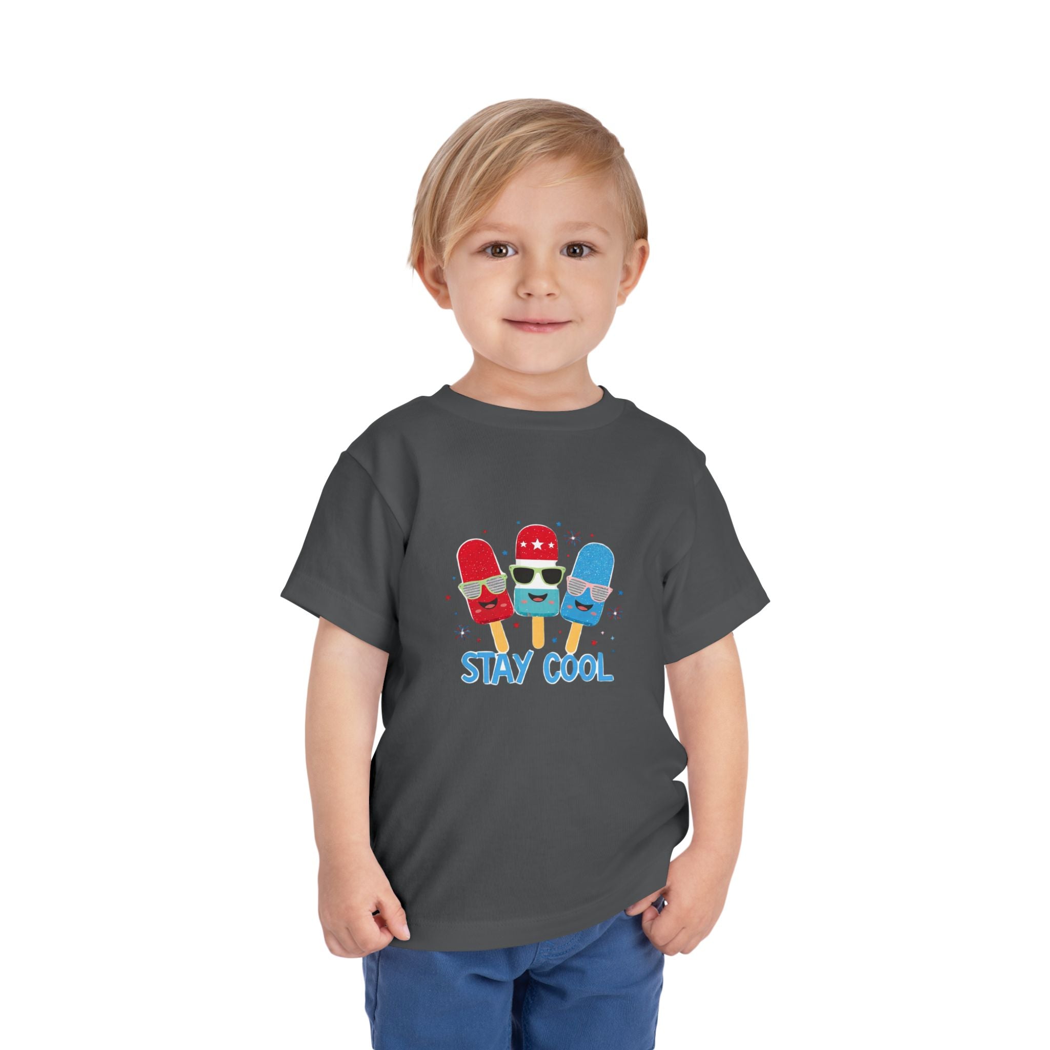 Stay Cool -Patriotic Toddler Tee
