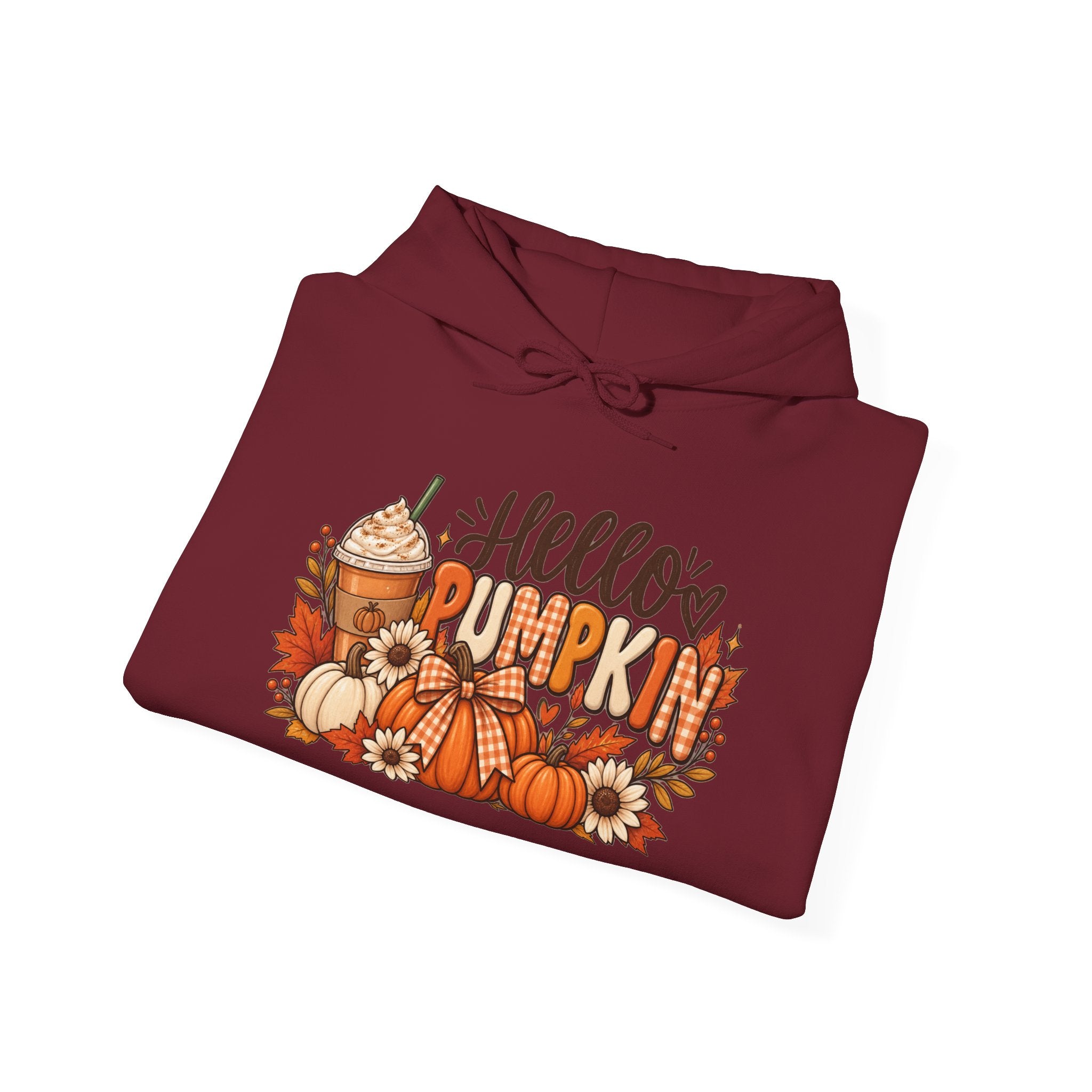 Hello Pumpkin Unisex Heavy Blend™ Hooded Sweatshirt