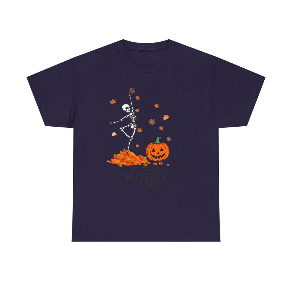 Halloween- the most wonderful time Unisex Heavy Cotton Tee