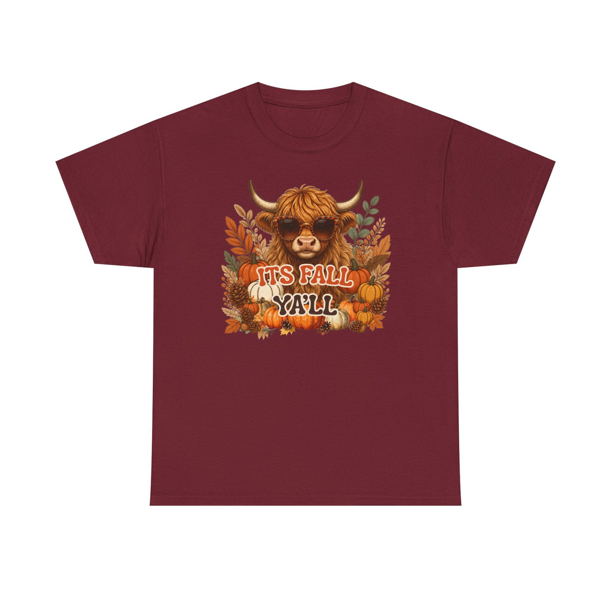 It’s fall yall Heavy Cotton Tee