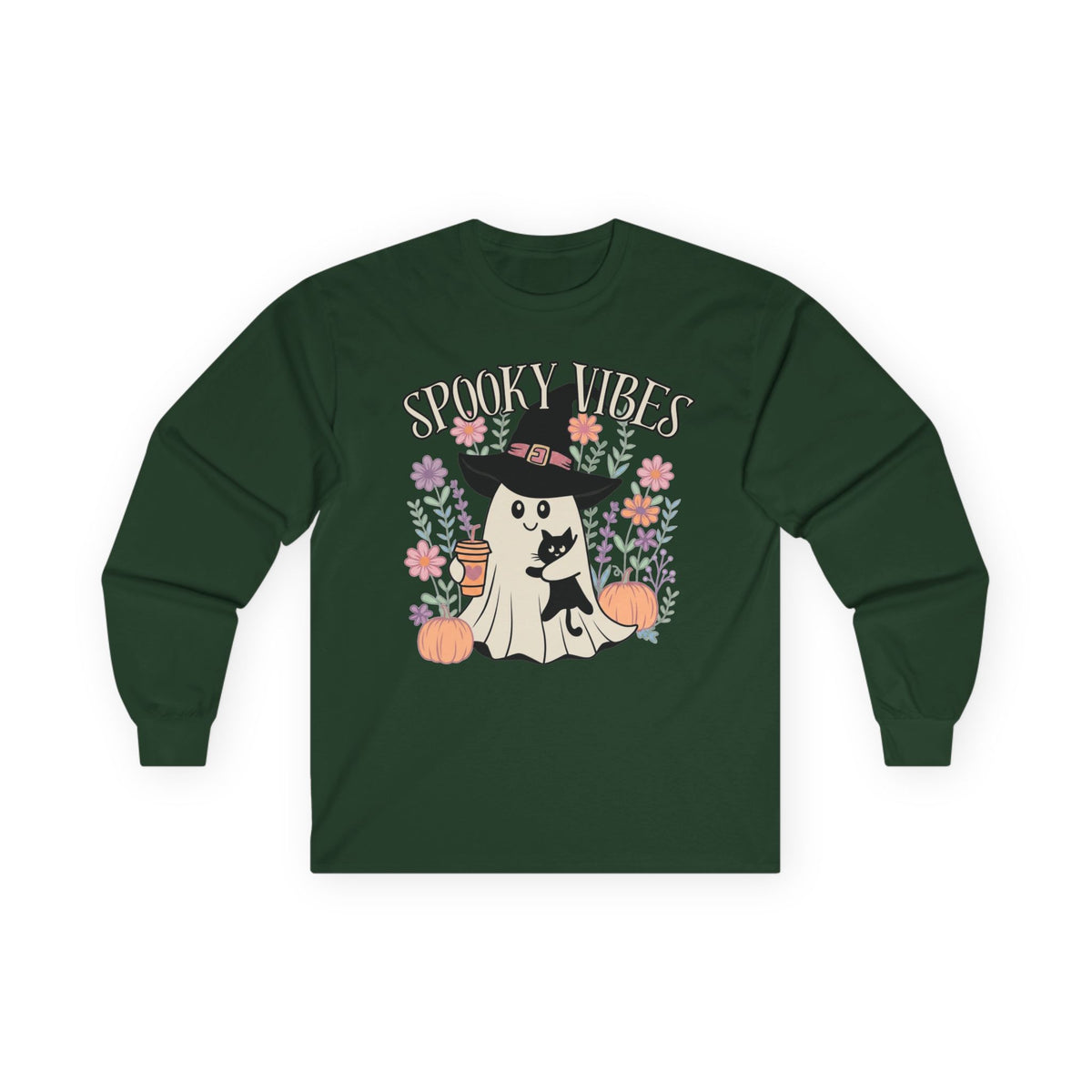 Spooky vibesUnisex Ultra Cotton Long Sleeve Tee