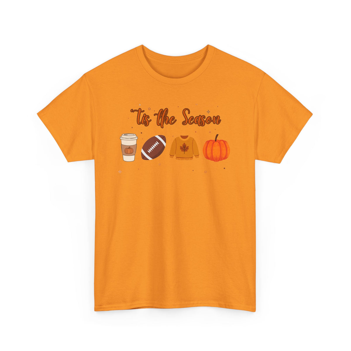 Tis the season football Heavy Cotton Tee