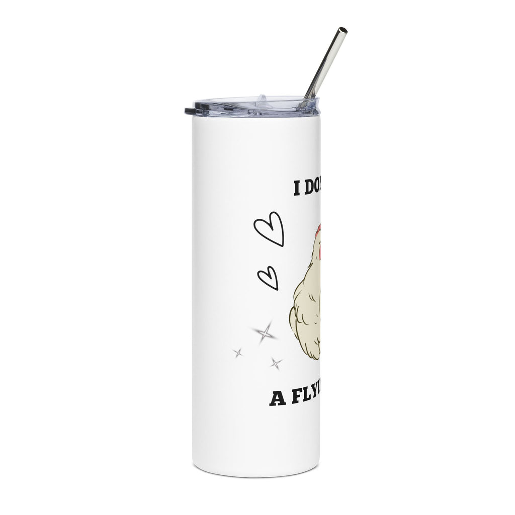 I don’t give a flying cluck Stainless Steel Tumbler, 20oz