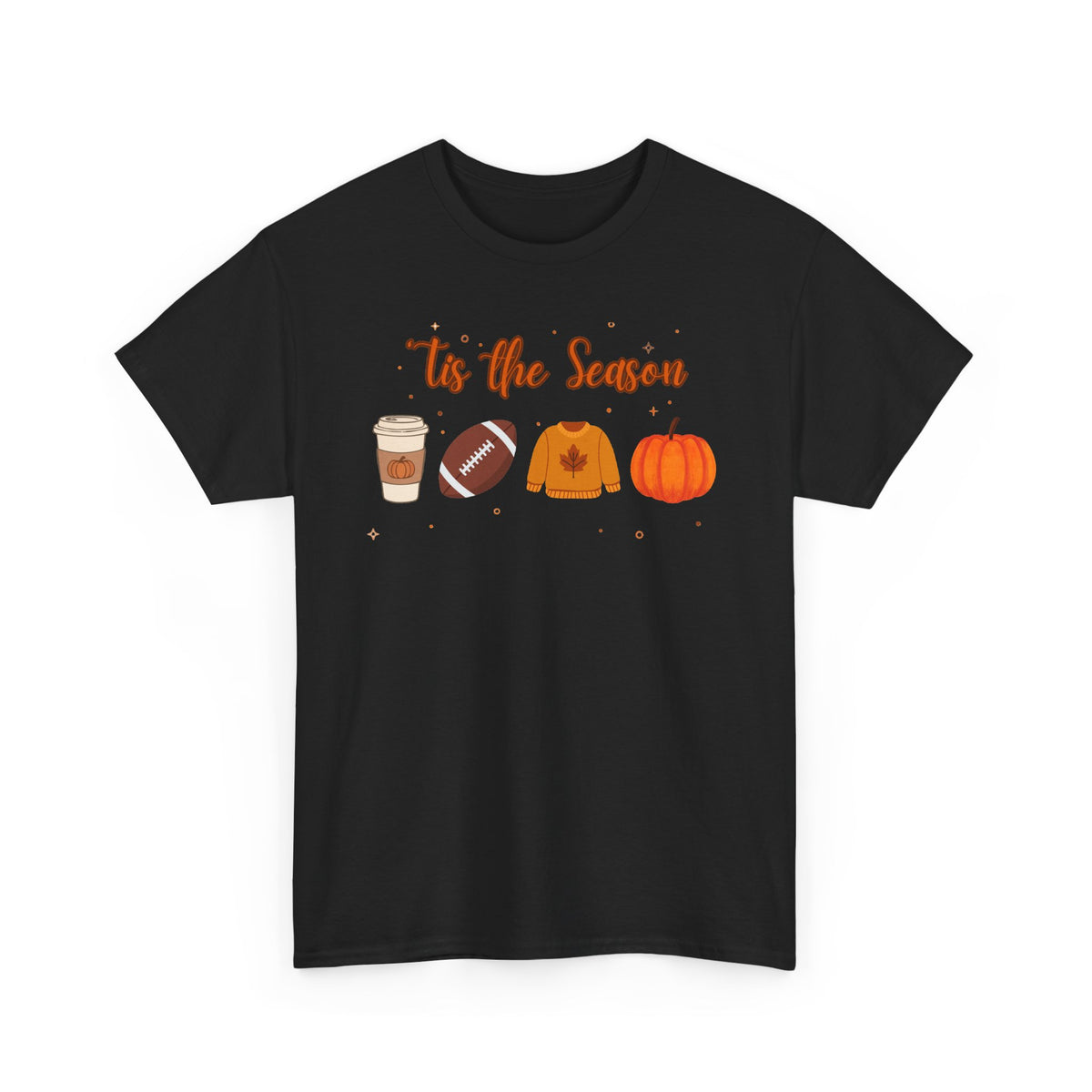 Tis the season football Heavy Cotton Tee