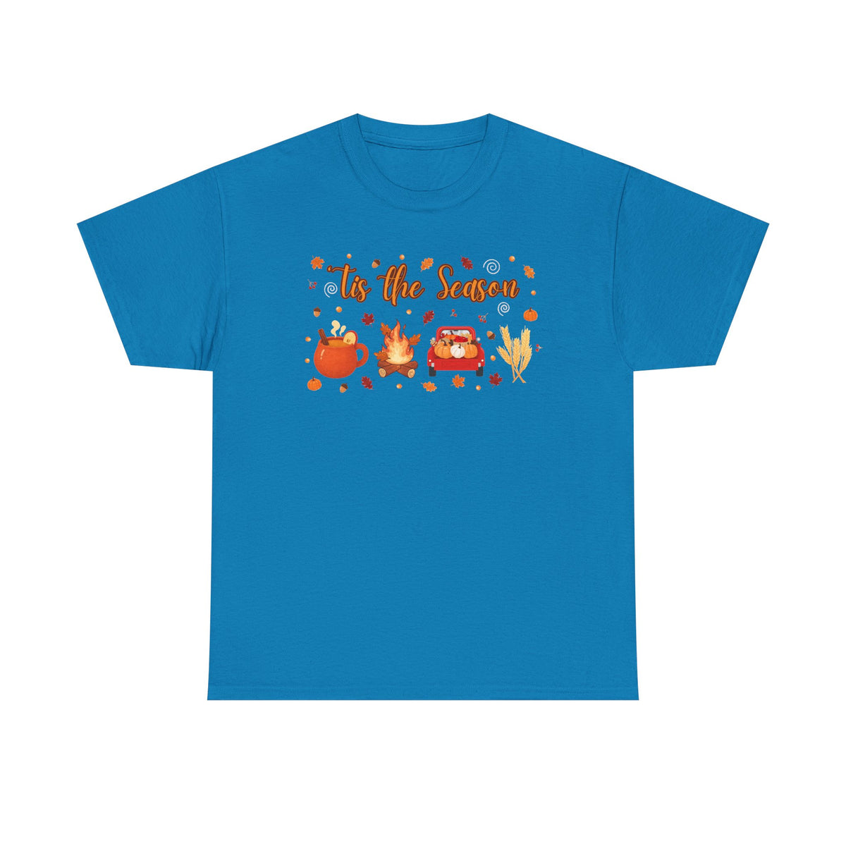 Tis the season pumpkin Heavy Cotton Tee