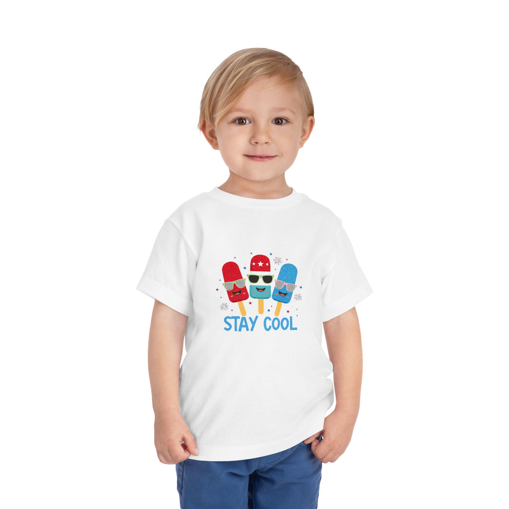 Stay Cool -Patriotic Toddler Tee