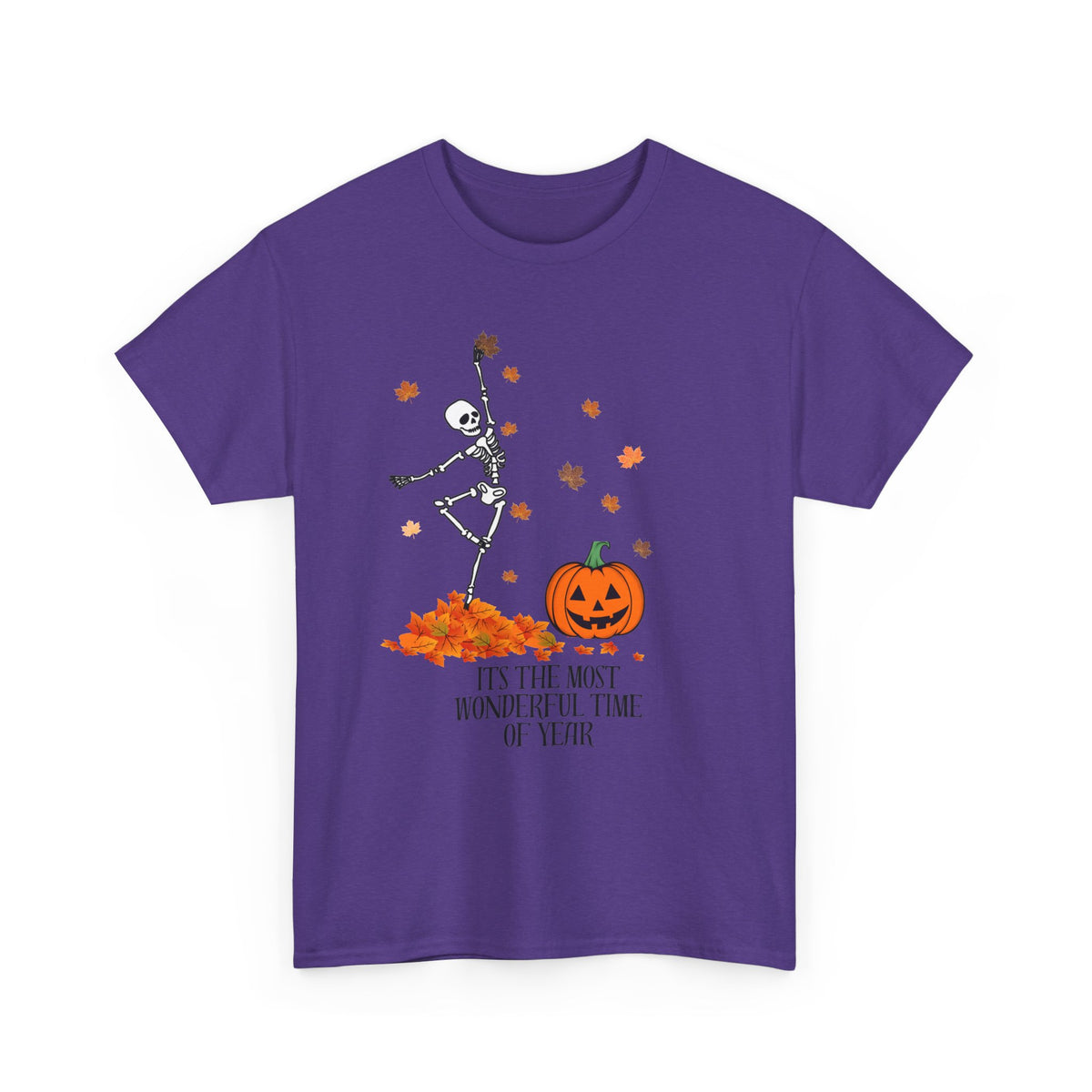 Halloween- the most wonderful time Unisex Heavy Cotton Tee