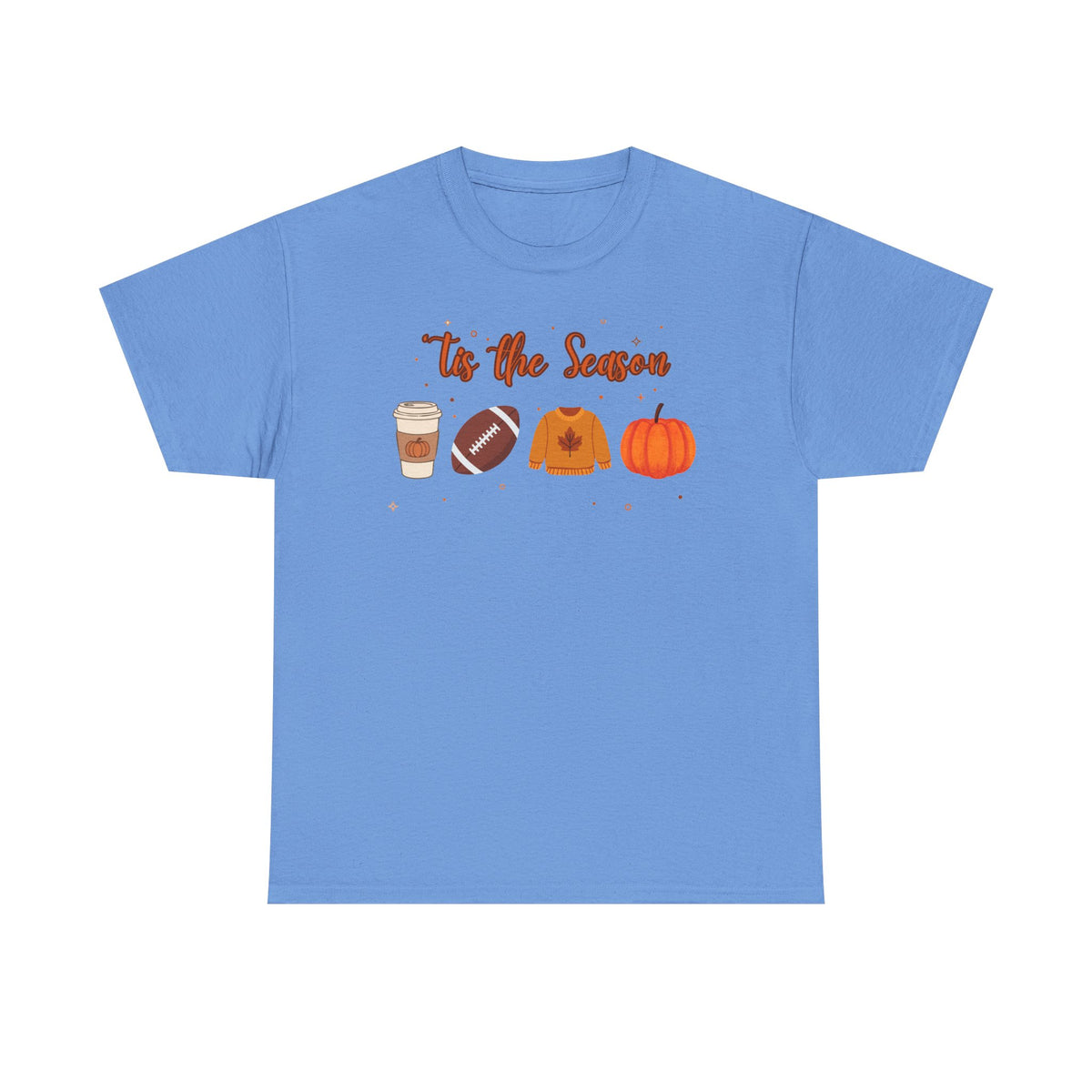 Tis the season football Heavy Cotton Tee