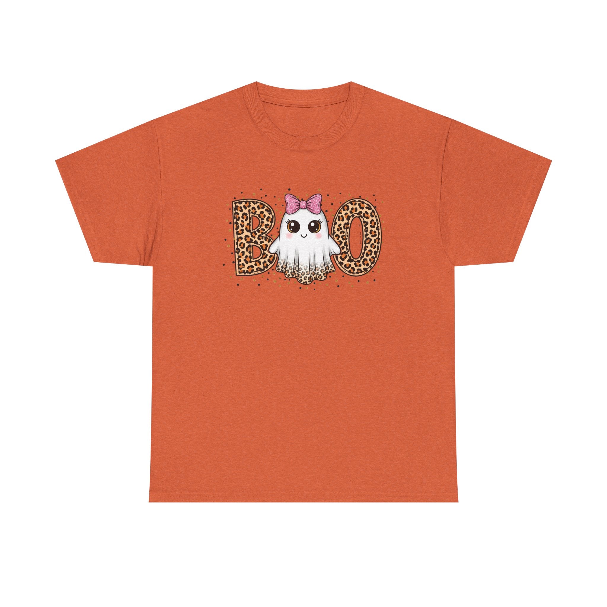 BOO -Cute Ghost Unisex Heavy Cotton Tee