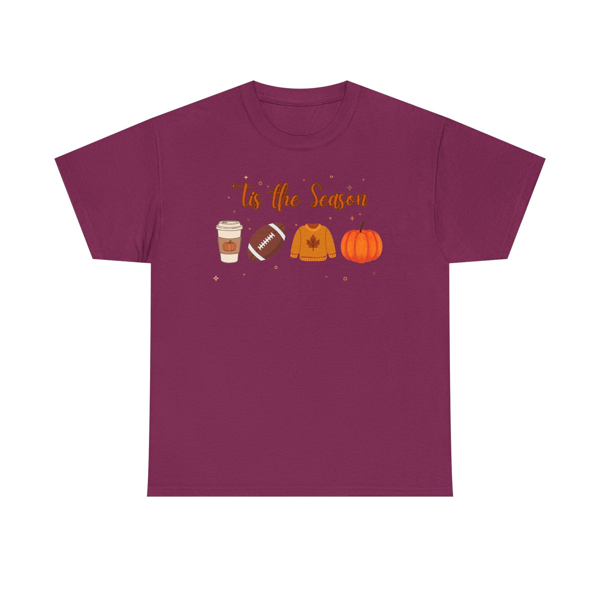 Tis the season football Heavy Cotton Tee