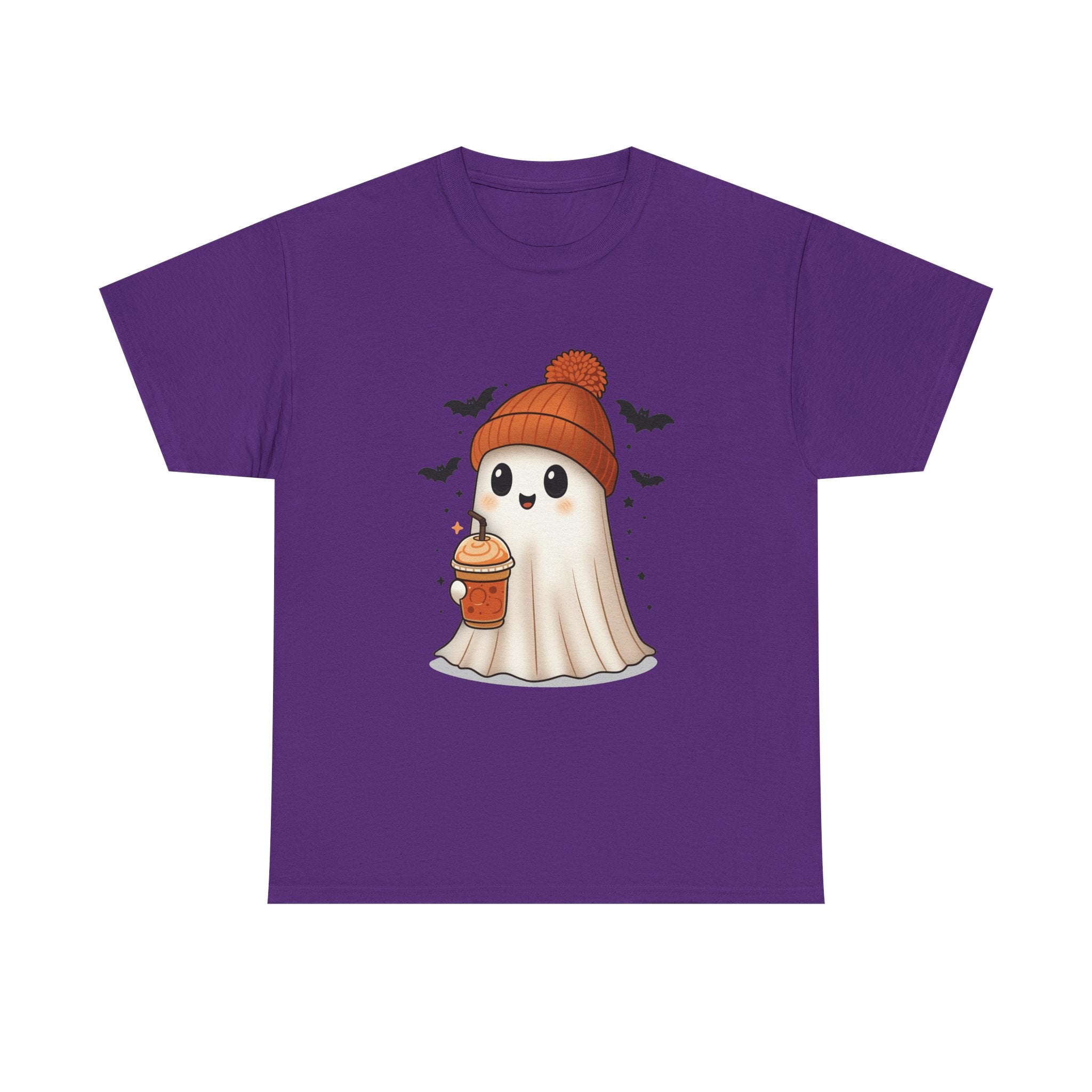 Pumpkin Spice GhostUnisex Heavy Cotton Tee