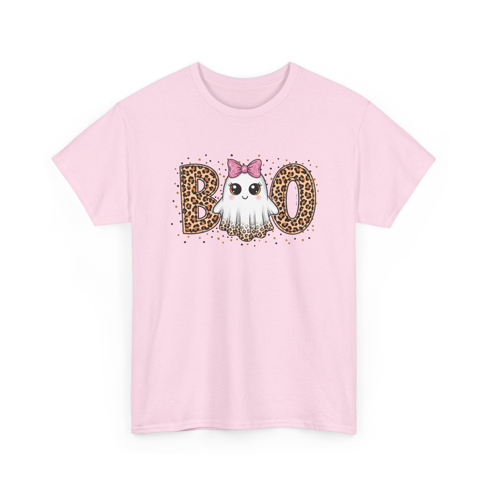 BOO -Cute Ghost Unisex Heavy Cotton Tee