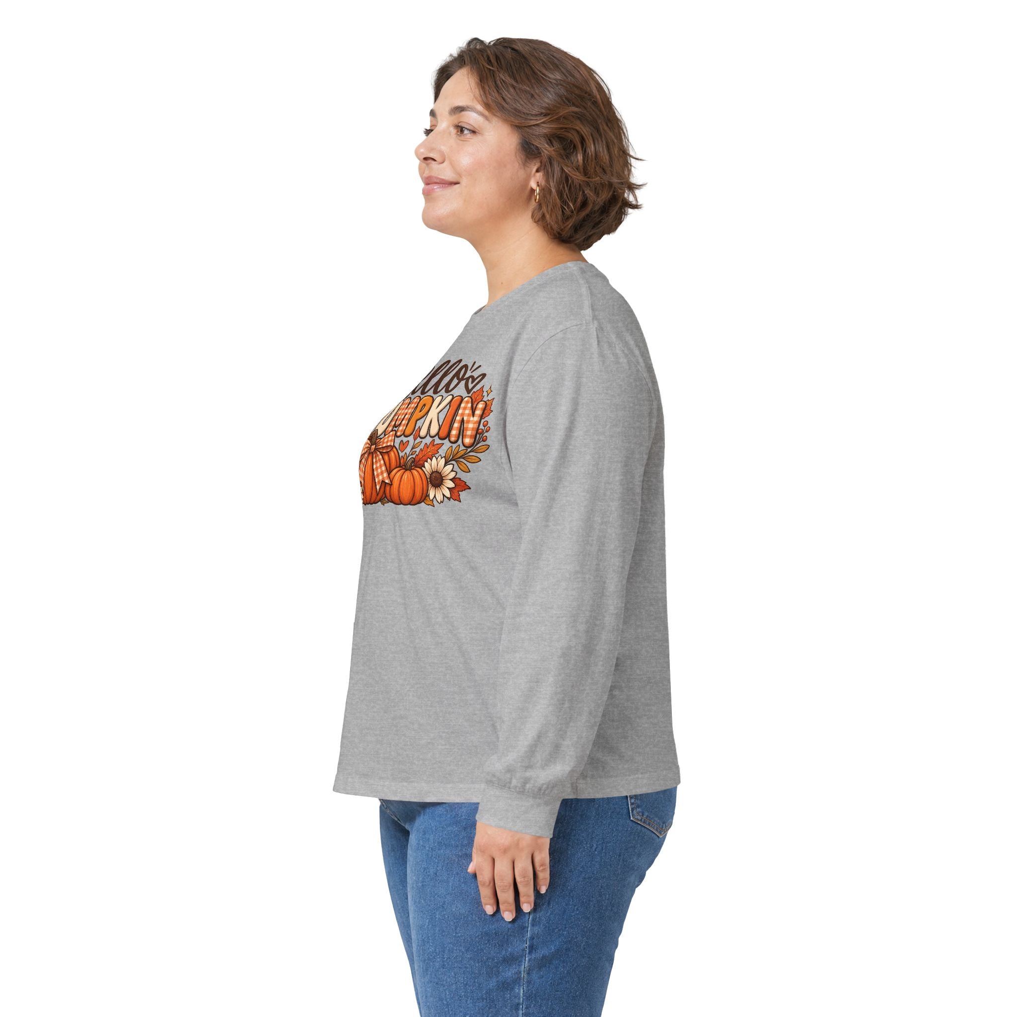 Hello pumpkin Ultra Cotton Long Sleeve Tee