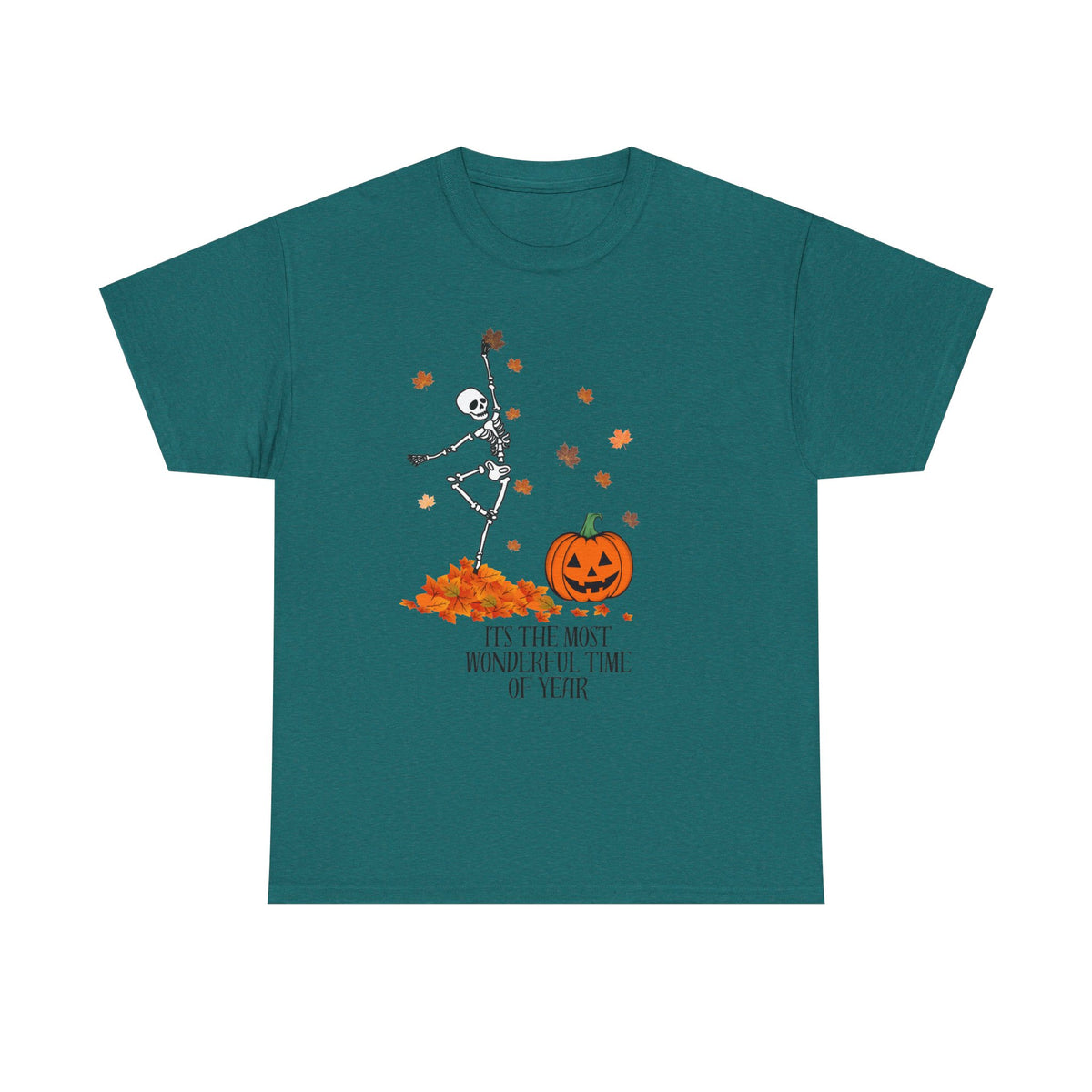 Halloween- the most wonderful time Unisex Heavy Cotton Tee