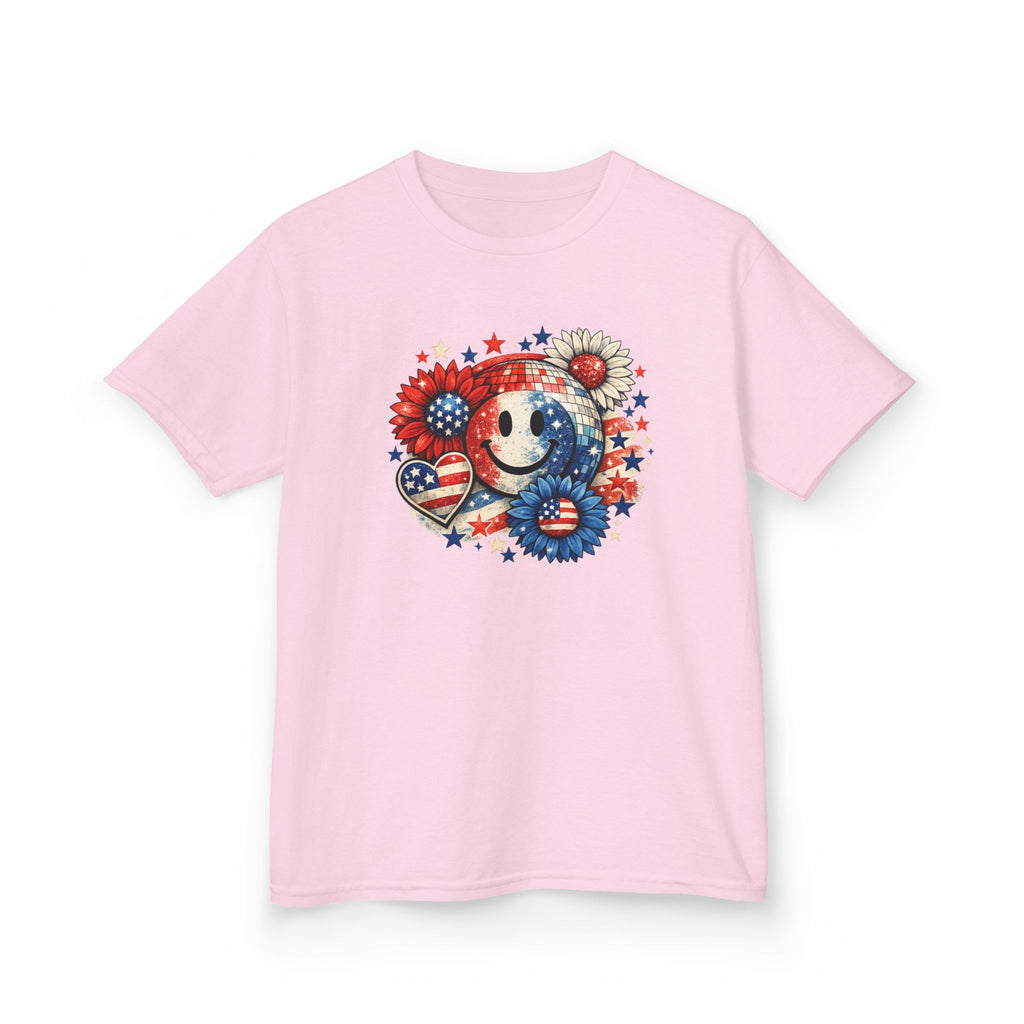 Girls American 4th of July T-Shirt