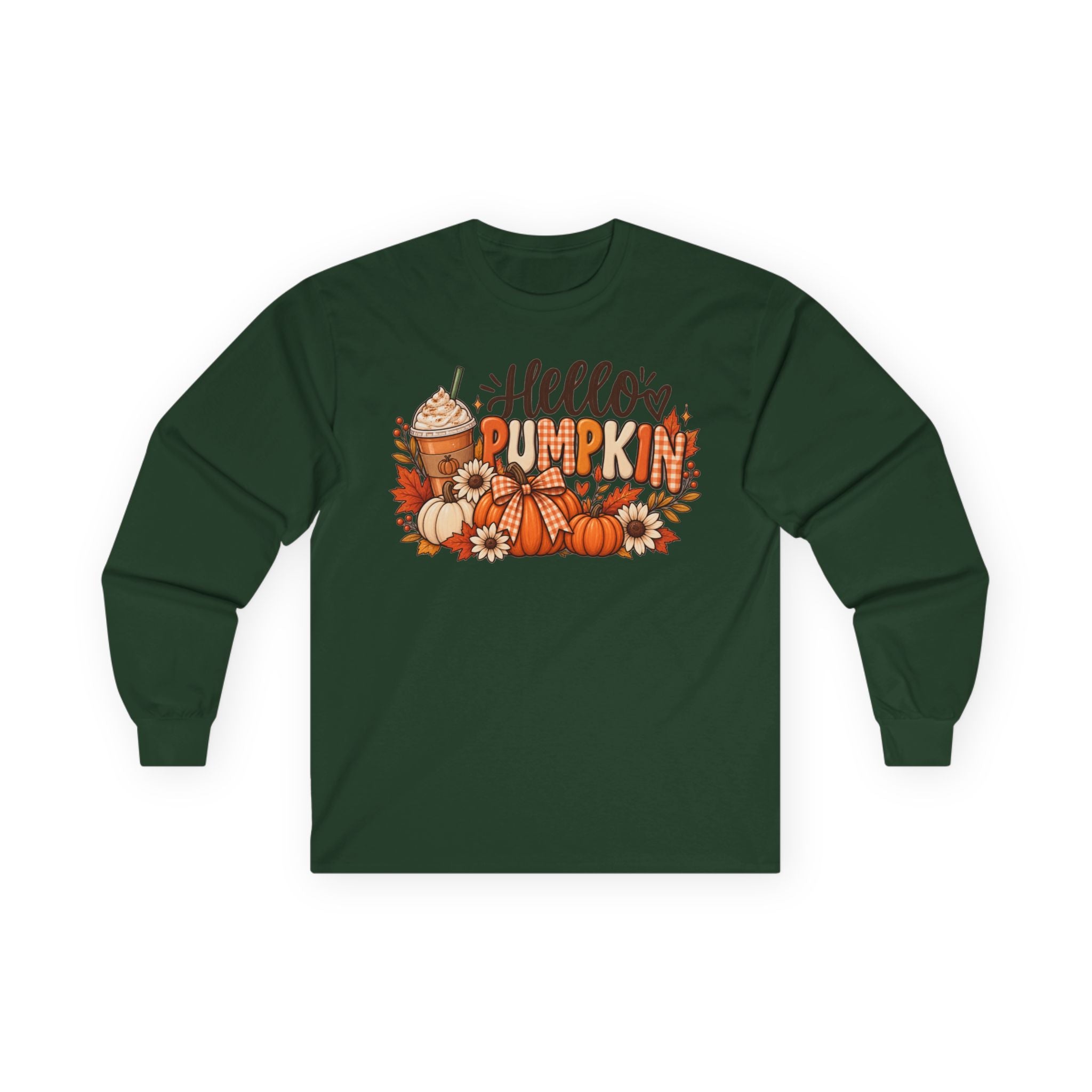 Hello pumpkin Ultra Cotton Long Sleeve Tee