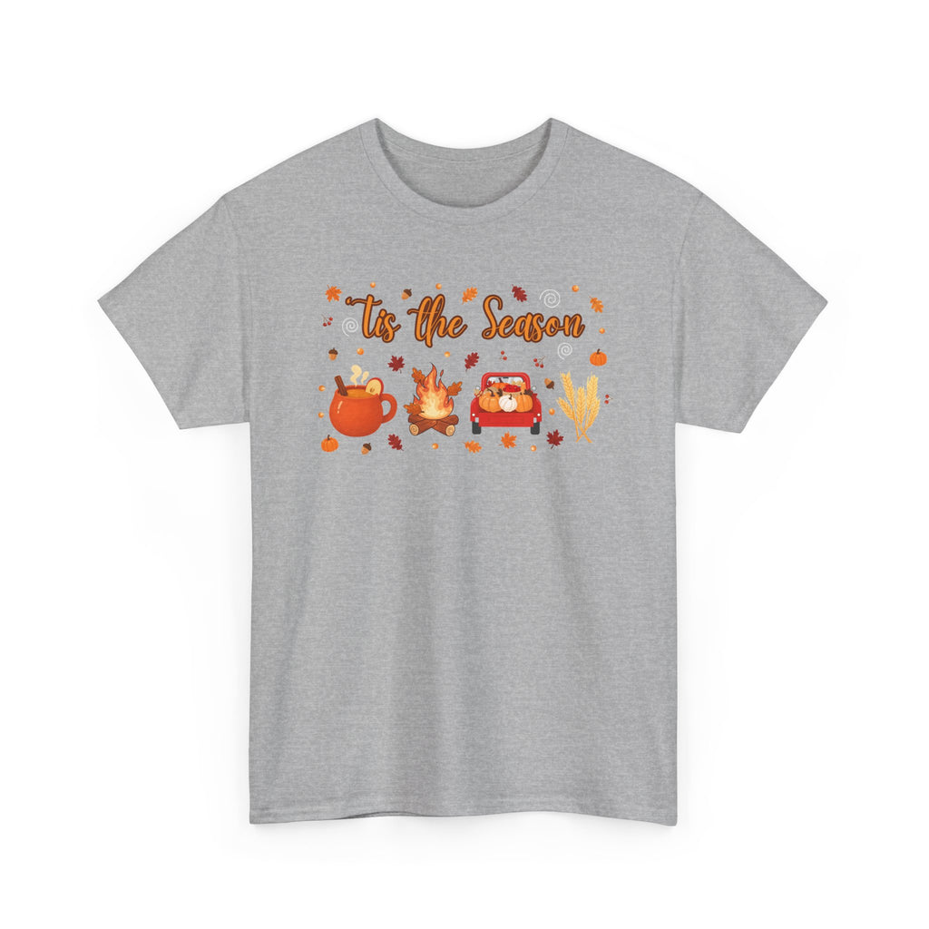 Tis the season pumpkin Heavy Cotton Tee