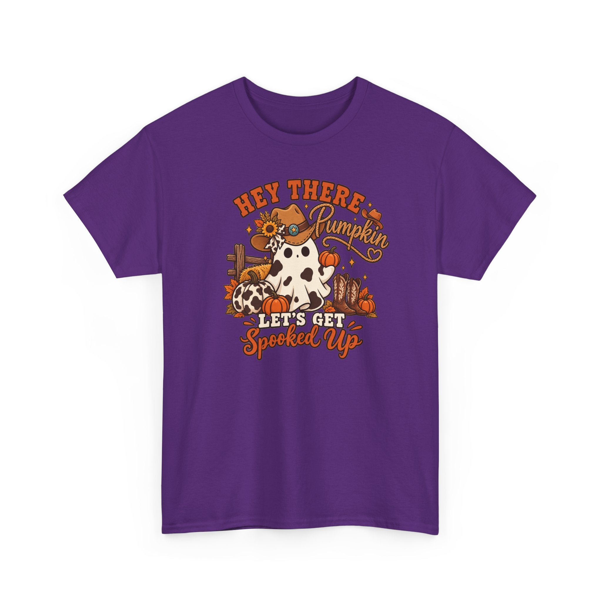 Hey There cute fall teeUnisex Heavy Cotton Tee