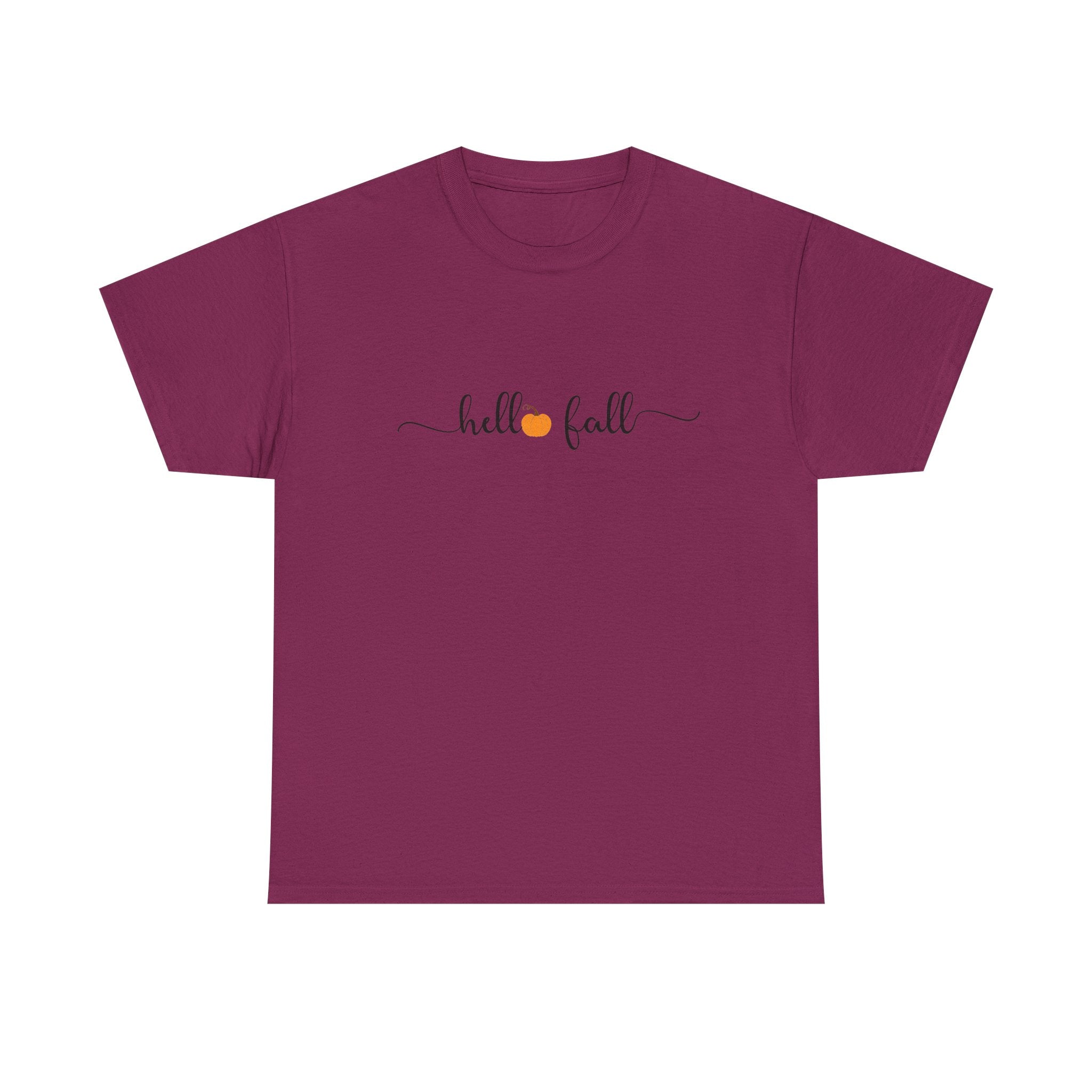 Hello Fall Unisex Heavy Cotton Tee