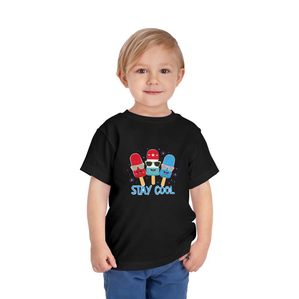 Stay Cool -Patriotic Toddler Tee