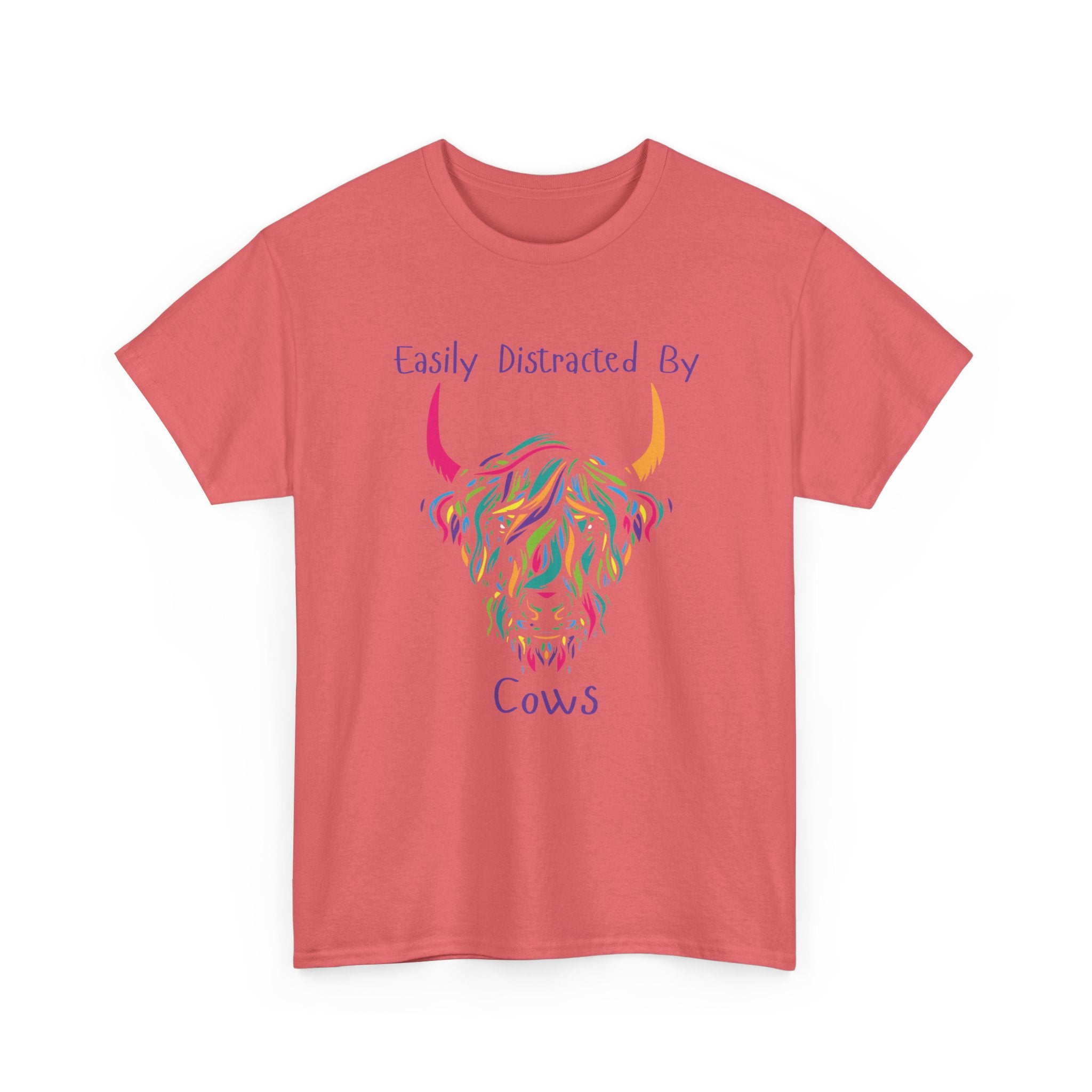 Easilty Distracted by Cows - rainbow