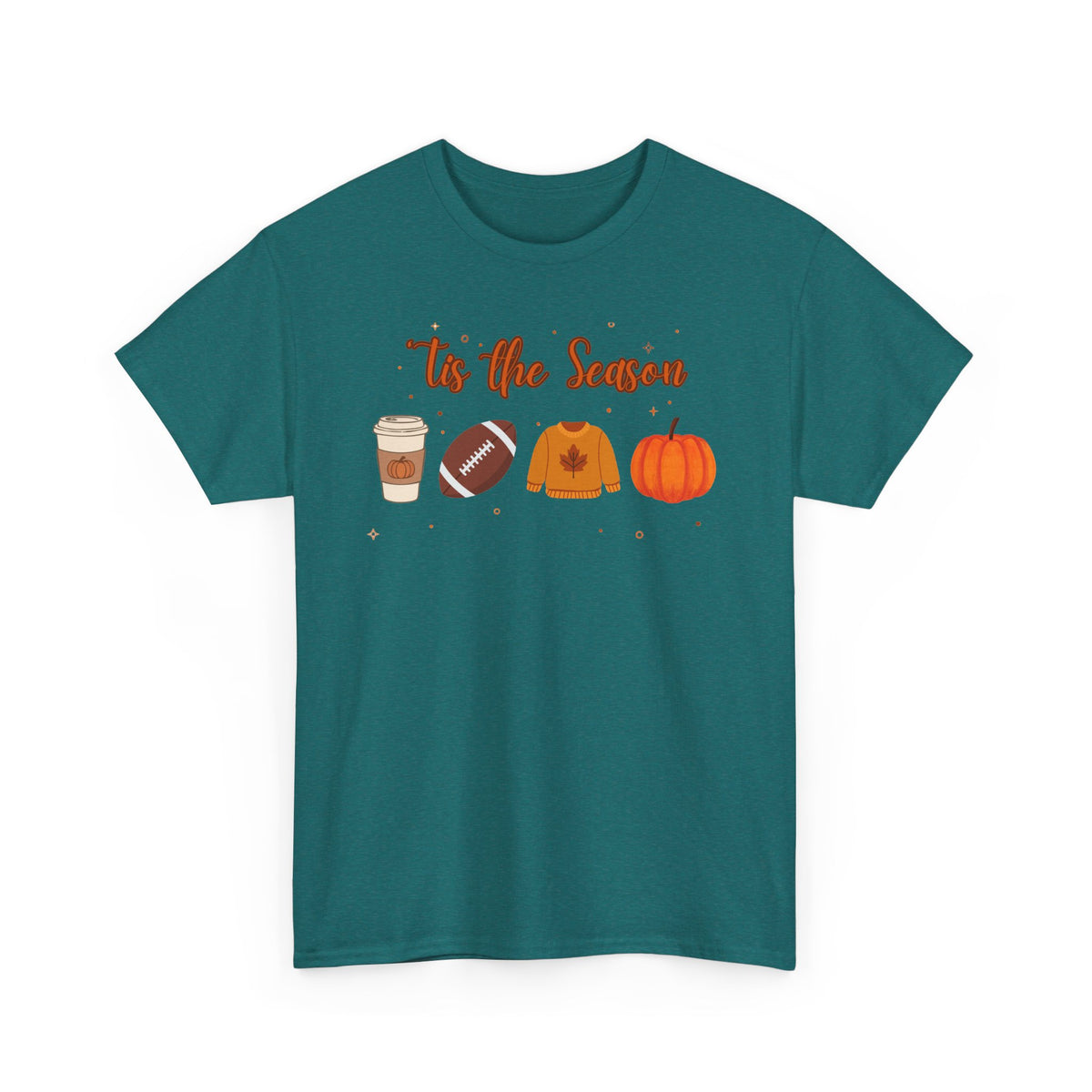 Tis the season football Heavy Cotton Tee