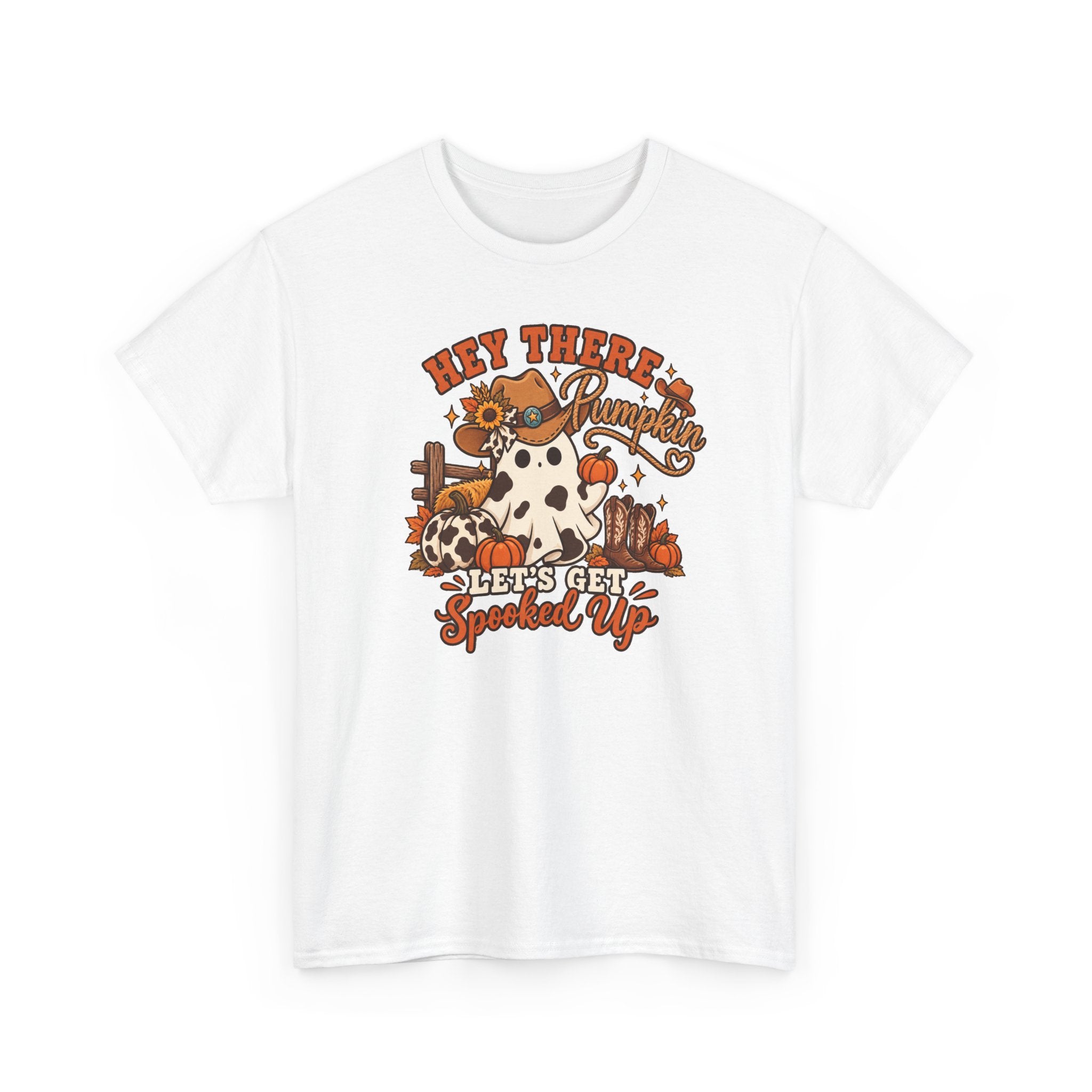 Hey There cute fall teeUnisex Heavy Cotton Tee