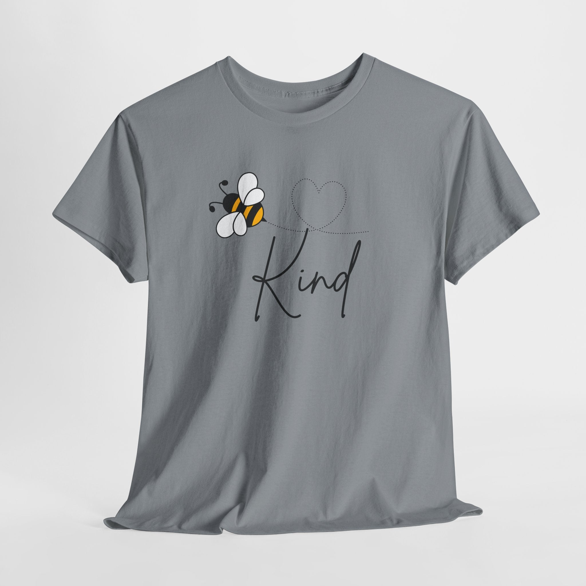 Kind Bee T‑Shirt — Minimalist Positive Message Tee