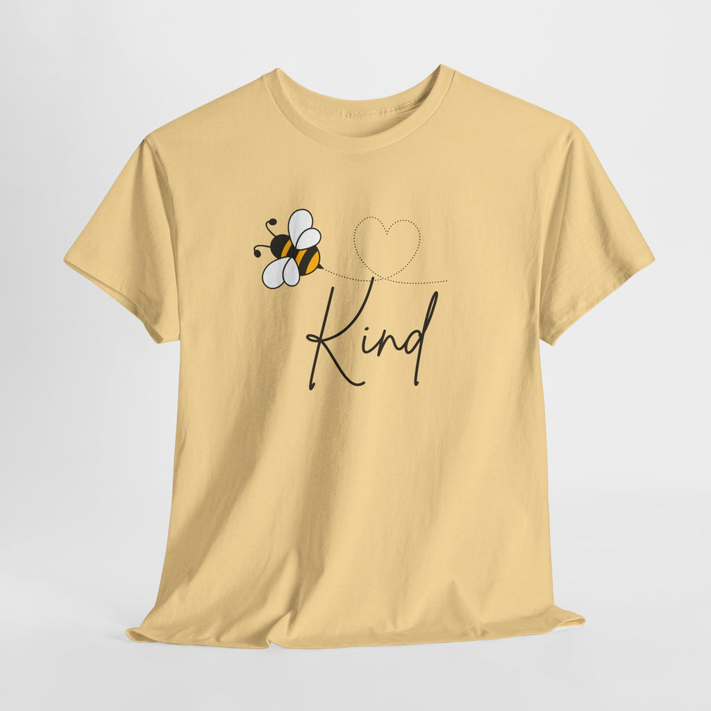 Kind Bee T‑Shirt — Minimalist Positive Message Tee