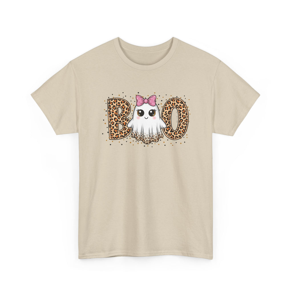 BOO -Cute Ghost Unisex Heavy Cotton Tee