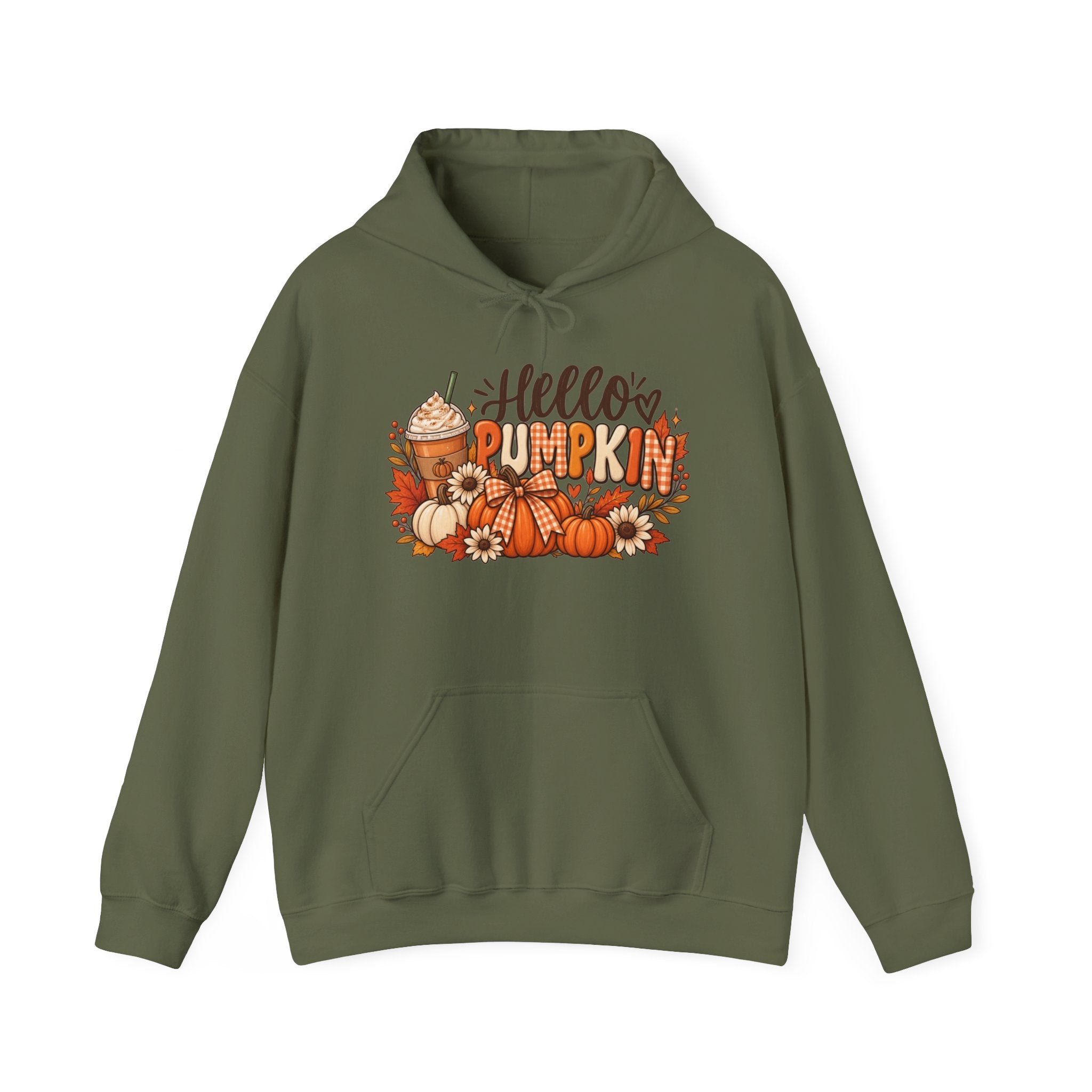 Hello Pumpkin Unisex Heavy Blend™ Hooded Sweatshirt