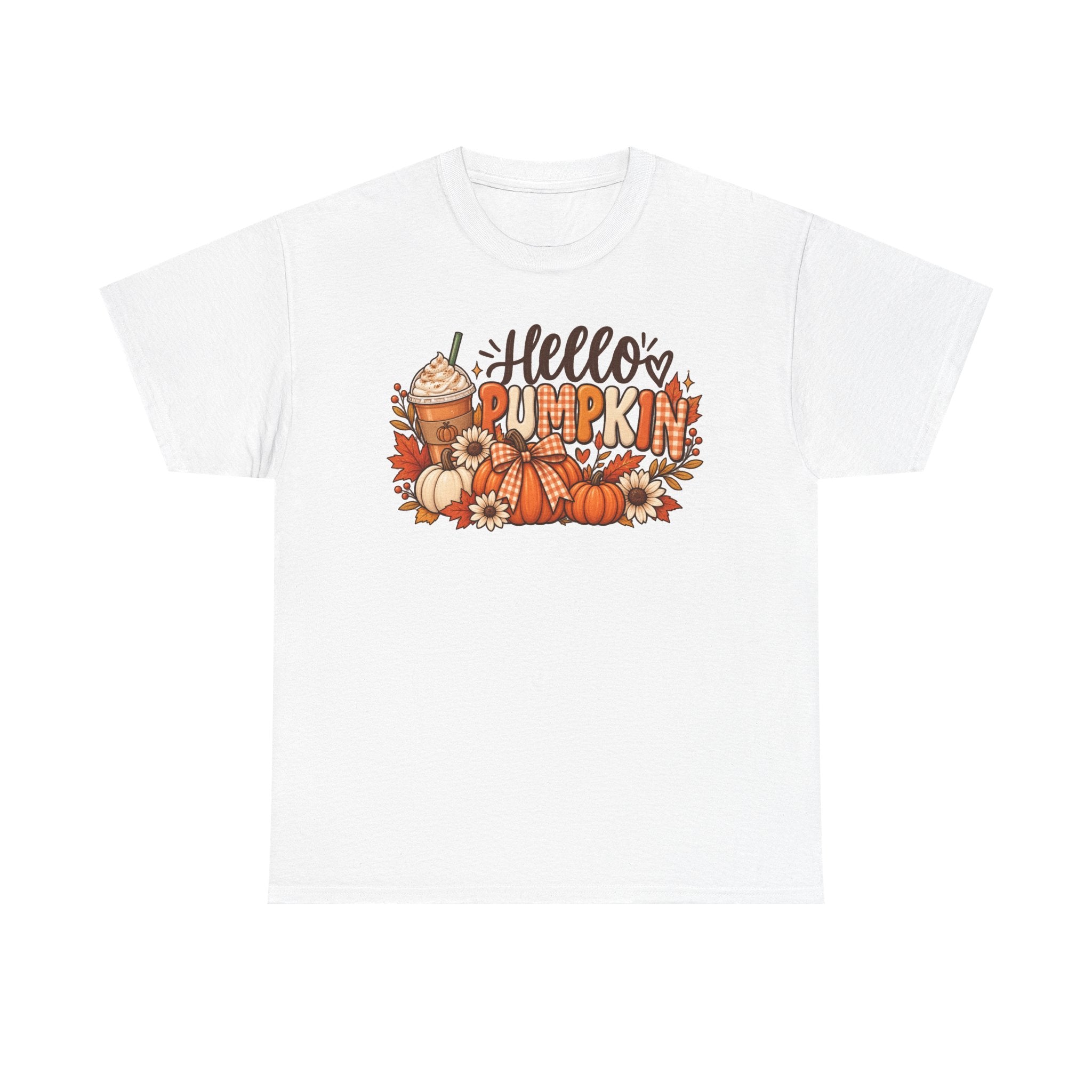 Hello Pumpkin Tee Unisex Heavy Cotton Tee