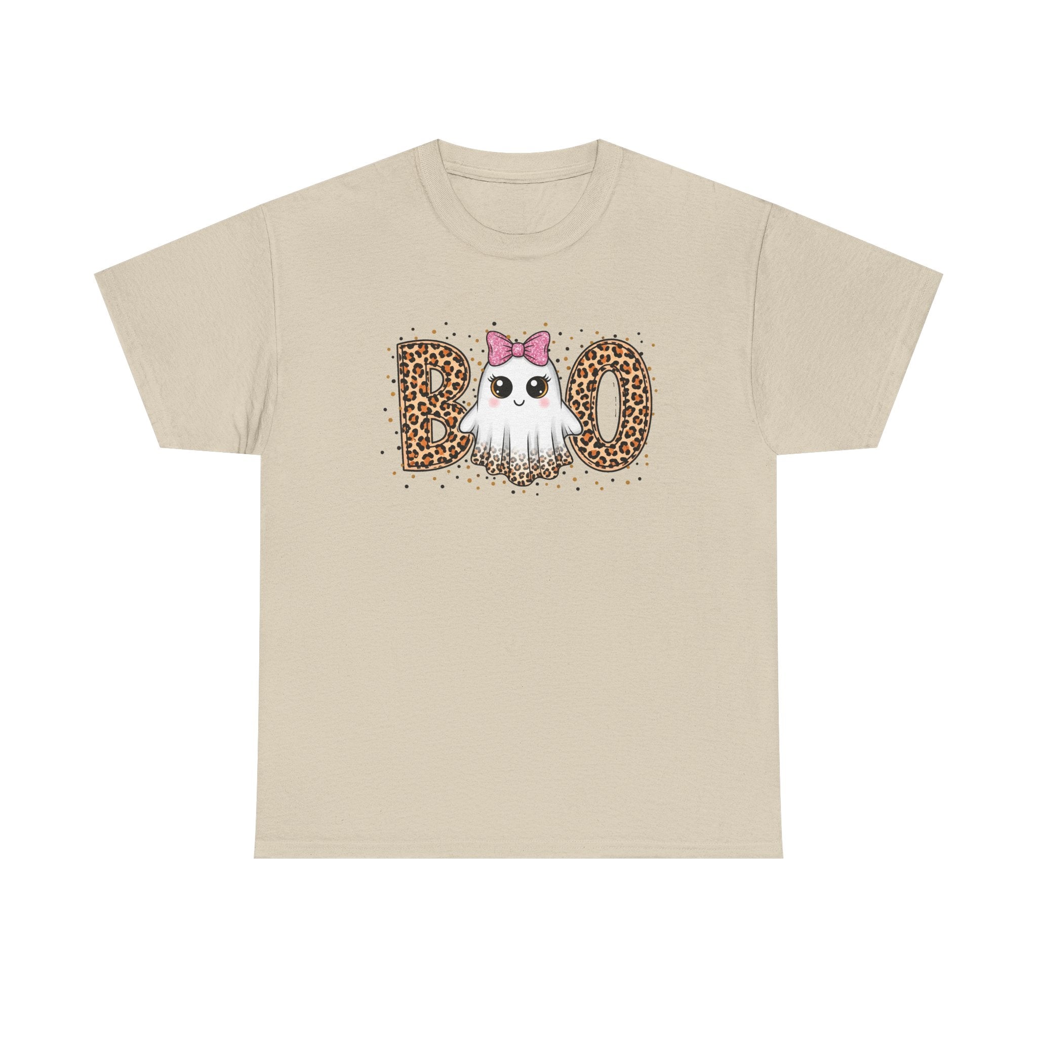 BOO -Cute Ghost Unisex Heavy Cotton Tee