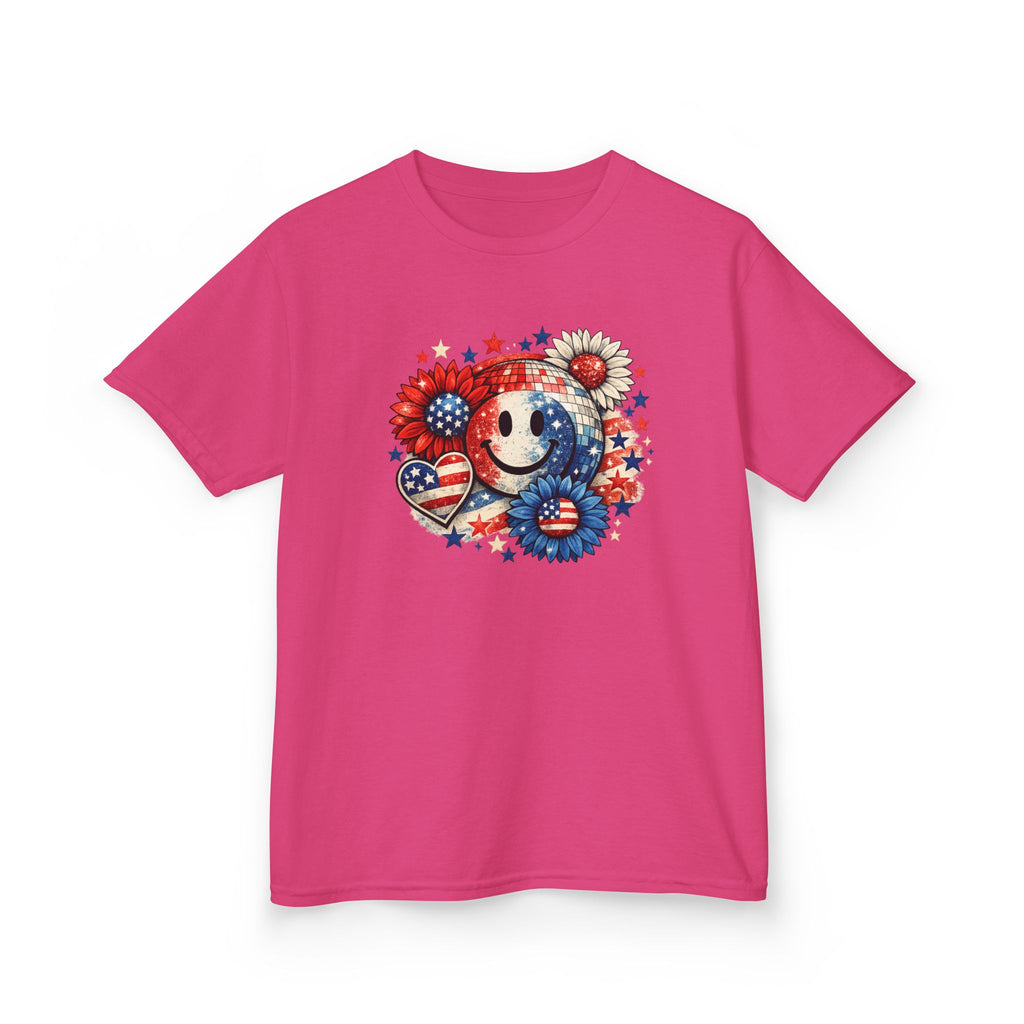 Girls American 4th of July T-Shirt