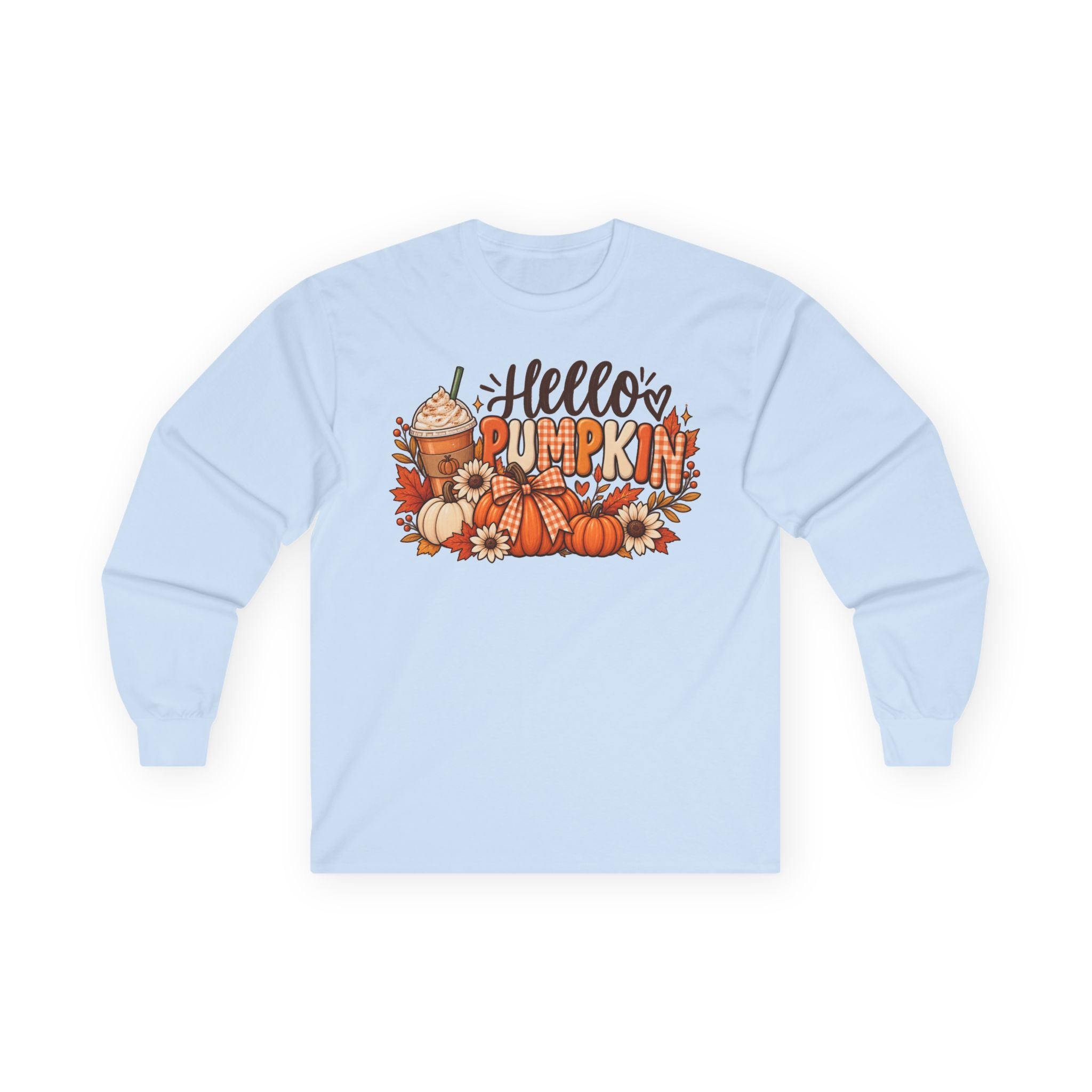 Hello pumpkin Ultra Cotton Long Sleeve Tee