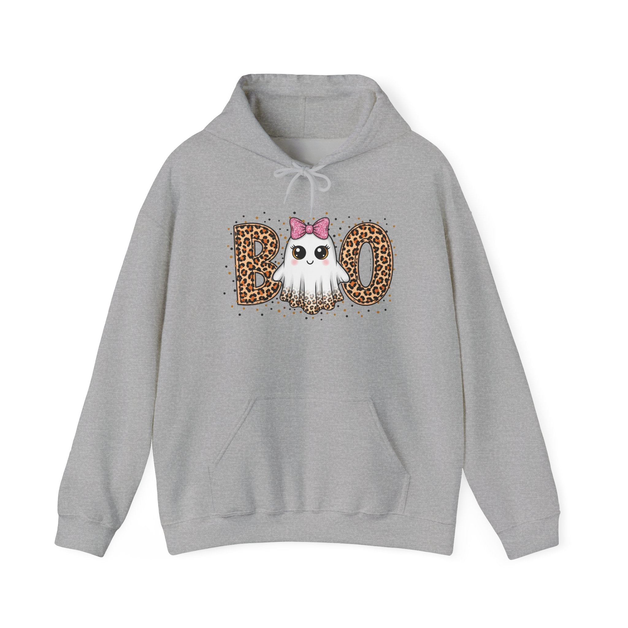 Boo ghost Unisex Heavy Blend™ Hooded Sweatshirt