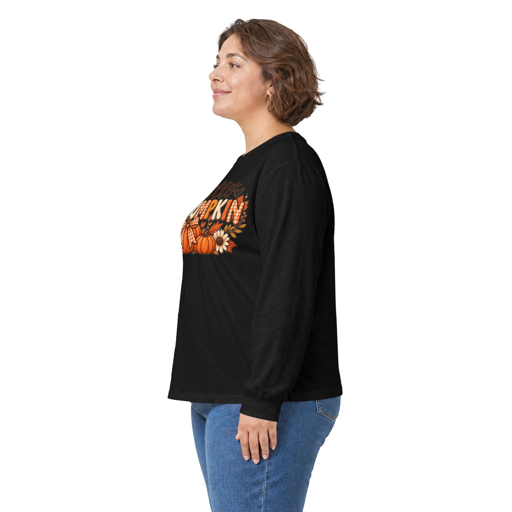 Hello pumpkin Ultra Cotton Long Sleeve Tee