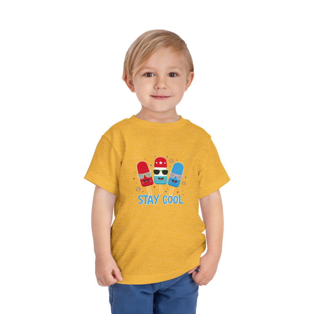 Stay Cool -Patriotic Toddler Tee