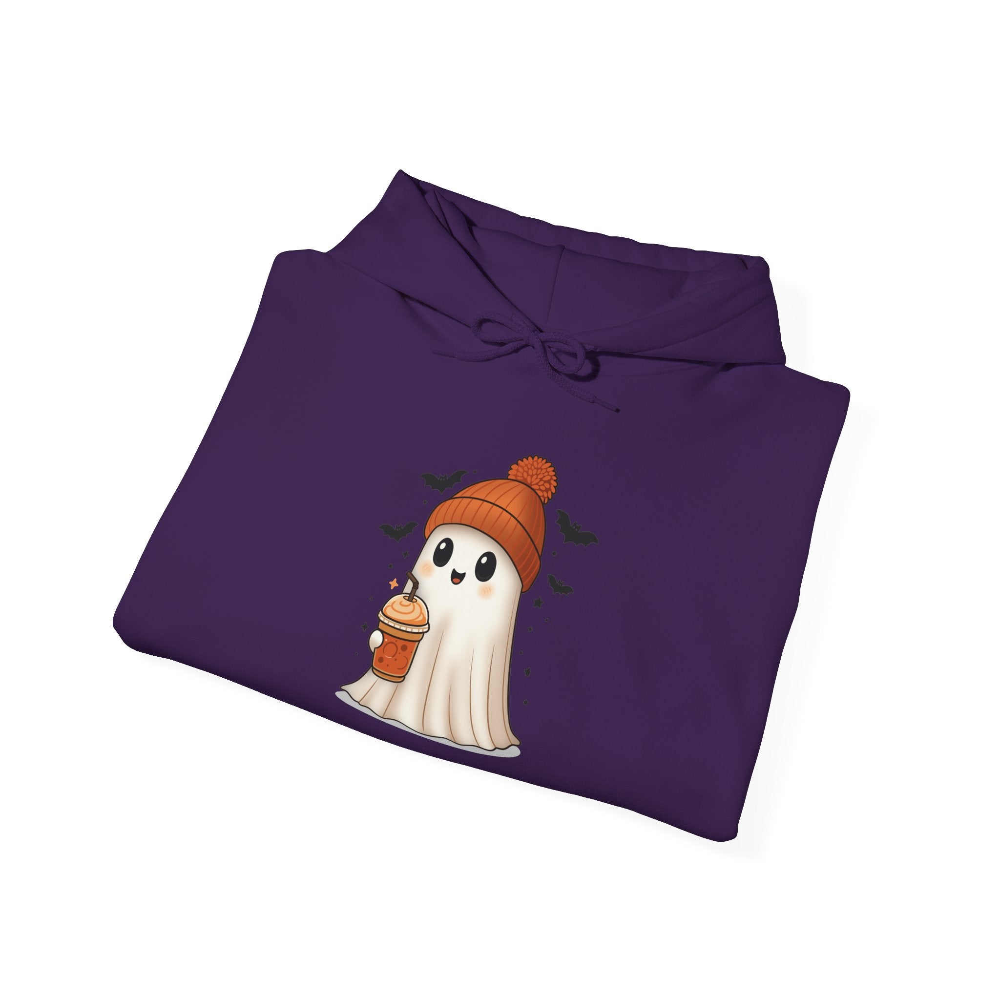 Cute Ghost Unisex Heavy Blend™ Hooded Sweatshirt