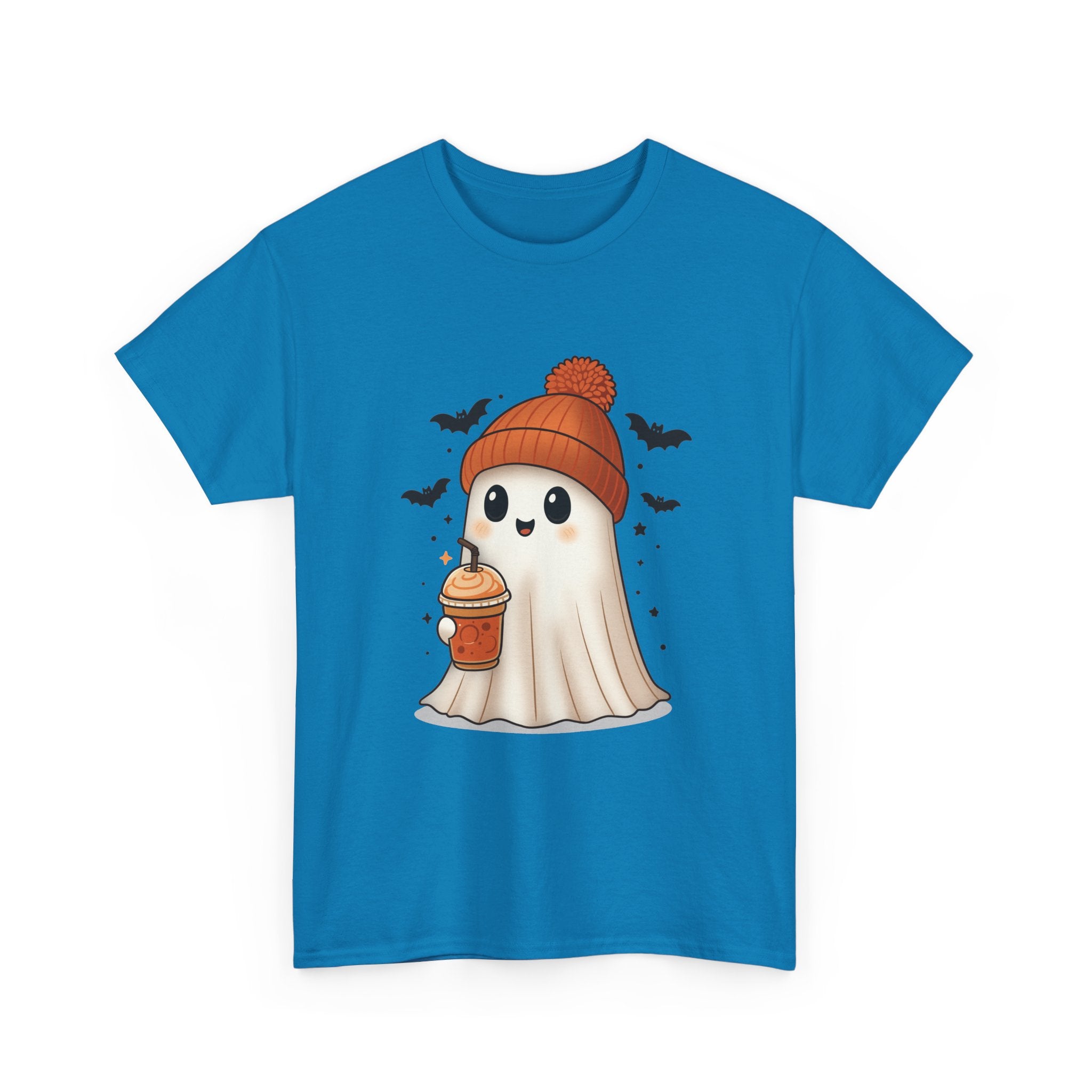 Pumpkin Spice GhostUnisex Heavy Cotton Tee